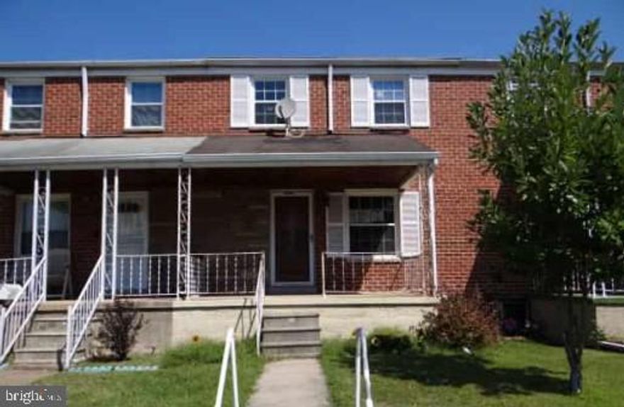 Welcome to 1003 BAYBER—an incredibly affordable opportunity to own an end-of-group townhome priced under $200K. This home offers great value with three spacious bedrooms upstairs and a functional layout throughout. The main level features a bright and inviting living space with bay windows, neutral paint tones, and a covered front porch perfect for relaxing.