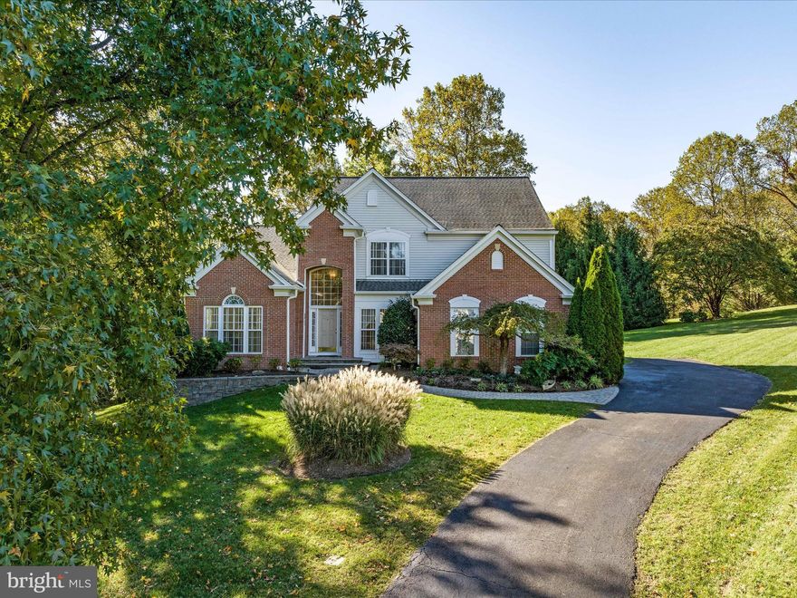 This Meticulously maintained home in Tracey’s Landing is a rare find.  This home has so much to offer, you won’t want to miss experiencing this charming neighborhood while enjoying the serenity and seclusion of this beautiful 5-bedroom, 3.5-bath Colonial on over 2 wooded acres, located in a cul-de-sac.  The entryway makes a real statement, as you enter you will immediately be welcomed by key features including a grand foyer with a Palladian window, hardwood flooring on the main level, custom finishes, an office space off of the entryway, leading to an open floor plan gourmet kitchen including an island with beautiful granite counters throughout, connected to the kitchen is the generous family room with an abundance of natural light throughout from the large windows, formal dining room, primary-level en-suite complete with a walk-in closet and en-suite bathroom, where you can unwind after a long day in the soaking tub, a nice added touch is the dual-sided natural gas fireplace visible from both the formal living room and the kitchen.  Rounding out this floor is a powder room with a pedestal sink.  From this floor there are multiple accesses to the rear generously sized low maintenance composite deck, commanding a lush forest view where you can drink your morning coffee and watch all your new woodland friends.  On the upper level, you will find the open loft area and three spacious bedrooms along with an additional bathroom including double sinks with en-suite access from 1 of the bedrooms.  The home’s lower level is a great space for entertaining, featuring a huge rec room that would be great for movie and game nights, a bedroom and another full bath, along with 2 sizable storage/utility spaces.  Gorgeous quality wooden blinds are found throughout the home.  From this floor walkout access to the secluded paver patio with complete floral garden privacy.  The side load 2-car garage leads to the thoughtfully landscaped peaceful and private yard.  This home is located in the sought-after community of Traceys Creek, known for its mature landscaping, quiet, tree-lined lots and proximity to Herrington Harbor North and everything water-oriented recreation has to offer.  Take a stroll or ride your bike to some of the nearby shops and restaurants.  Added Bonus - Tracys Creek Community members have opportunity to obtain pool membership through Herrington Harbor.