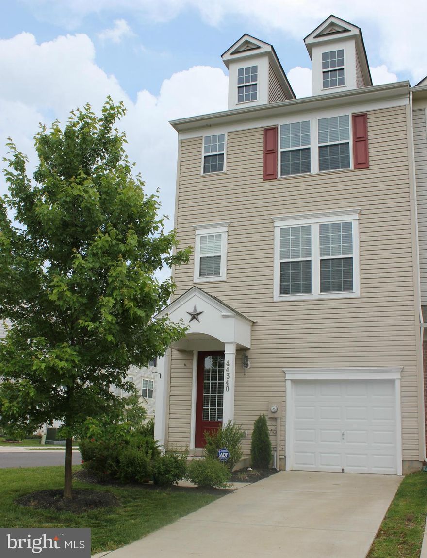 Gorgeous end unit out of the pages of a magazine. Open floorplan with 9 ft ceilings and tons of upgrades. 3 Bedrms with walk-in closets, 3.5 baths. Bright kitchen with gas range, tiled backsplash, large island and pantry. Slider off dining rm opens up to a composite deck. Large living rm with crown. Custom patio, 1 car garage, views of pond/wooded area, community pool, close to PAX NAS!