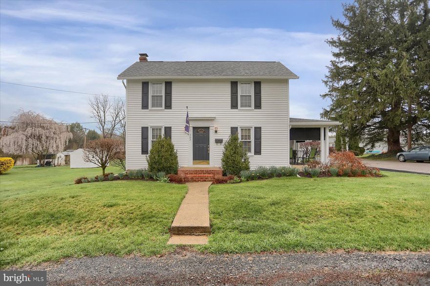This beautifully maintained 3-bedroom, 1-bath home is situated on a spacious double lot in the heart of Bellefonte Borough. Inside, you'll be greeted by gleaming hardwood floors that carry through the main level. A thoughtful layout offers multiple living spaces, including a cozy family room, a welcoming living room, and a spacious dining area, perfect for everyday living and hosting guests. The kitchen provides generous cabinet space and a bright, functional workspace. First-floor laundry adds everyday convenience, while the second-floor features three comfortable bedrooms with ample closet storage and a spacious full bathroom. Outside, enjoy peaceful mornings on the charming covered porch, and make use of the 1-car garage for additional storage or off-street parking. With timeless curb appeal and plenty of room to enjoy, this delightful home is ready to be yours!
