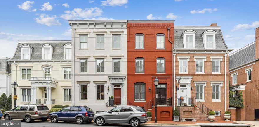 Assumable VA loan at 2.5% saves almost $70K in interest payments EVERY YEAR! The leafy quiet side of Union Street is the perfect backdrop for this stunning home. Step inside and note the quality details. Tall ceilings, large windows, custom built-ins and hardwood floors throughout.  At +/- 3500 square feet this home lives like a detached home, but with less maintenance. And, there is an elevator so you can easily access it all! The main level includes a sun-soaked living room, formal dining room and a large chef's kitchen with custom cabinetry, granite counters and GE Monogram appliances including a 6 burner stove and built in refrigerator. Convenient access to the rear walled patio with blue slate is just adjacent to the kitchen. Enjoy al fresco dining and casual entertaining in this large private space. Upstairs, you will find the massive primary suite with two walk-in closets, en-suite bath with soaking tub, shower and dual vanities. There is also a large family room with gas fireplace and attractive built-ins. On the top level you will find two more huge bedrooms with en-suite bathrooms, and laundry space. The lower level has a flex room with en-suite bathroom that is great for a home office, recreation room, or guest space. The lower level also has access to the 2-car garage and convenient storage room.  Alexandria's waterfront, parks, bike paths and walking trails are steps from the front door. Top-flight restaurants, shopping in historic OT, and the country's oldest farmers market are just a few blocks away. Easy commuting to downtown DC and Reagan National Airport. Better hurry.