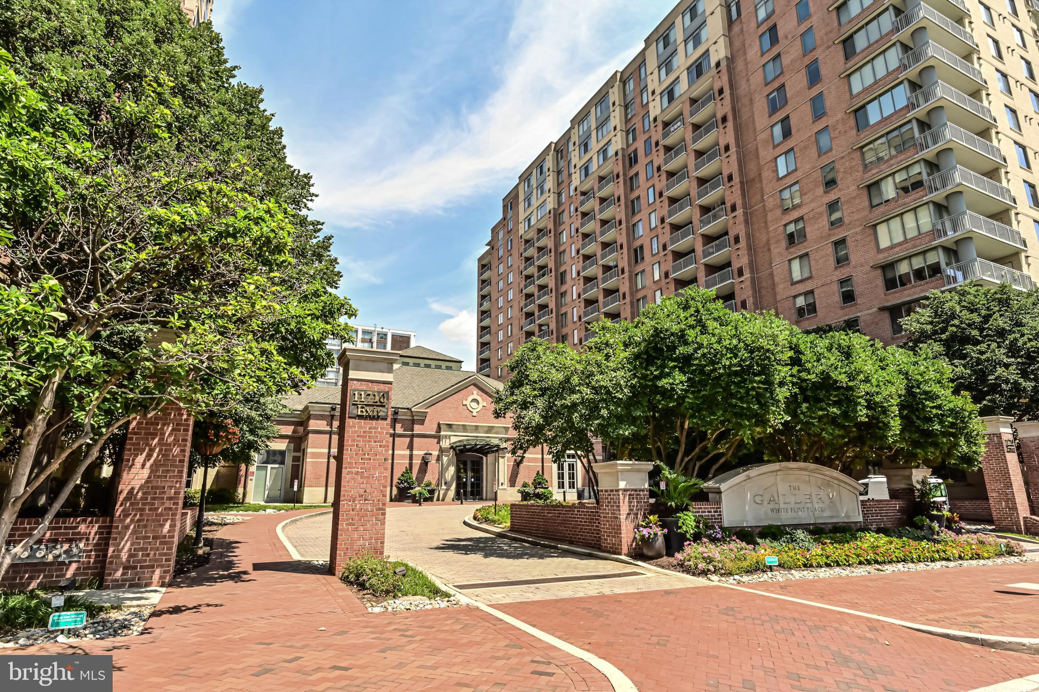 Beautifully renovated 1,130 SF with 2 bedroom, 2 bathroom high rise unit on the 12 floor in the Gallery at White Flint. A balcony leads you great view! This unit newly renovated with a hardwood floor on living area and 2 bedrooms. Beautiful and huge granite countertop gives you comfortable preparing for a breakfast. SS gas range oven and microwave are brand new and a refrigerator replaced in 2019. The unit comes with washer/dryer as well. A gas fireplace keeps you cozy feeling in winter time. Location is also great for commuters to access Rockville Pike across from White Flint Metro, Pike & Rose. Just minutes distance to many shopping center and grocery store. This unit has one reserved parking spot in an underground parking garage. The Gallery at White Flint has a 24-hour front desk concierge and security. Condo amenities include a community room w/ its own kitchen and pool table, reading room, fitness center and swimming pool etc.