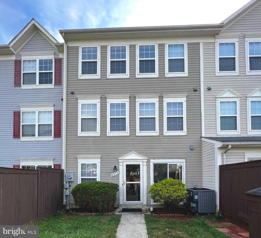 * READY TO MOVE-IN*  Beautifully maintained 3-level townhome in a highly sought-after community. This sun-filled home features a spacious open floor plan with an upgraded kitchen — granite countertops, nearly new stainless steel appliances, and abundant cabinet space. The main level boasts large windows and gleaming hardwood floors and is complemented by pretty new carpet throughout the rest of the home. The second level offers two generously sized bedrooms and a full bath. Also, there is a separate laundry room on this level. The entire upper level is dedicated to a luxurious Owner's Suite with a walk-in closet, private office space, and a spa-like Garden Bath.  Enjoy a fenced front yard with a storage shed and open green spaces with two tot lots right next door. 2 assigned parking spaces. And plenty of guest parking. Ideally located near schools, shopping, tot lots, and major commuter routes. It won't last long.  Please ask for our preferred application.