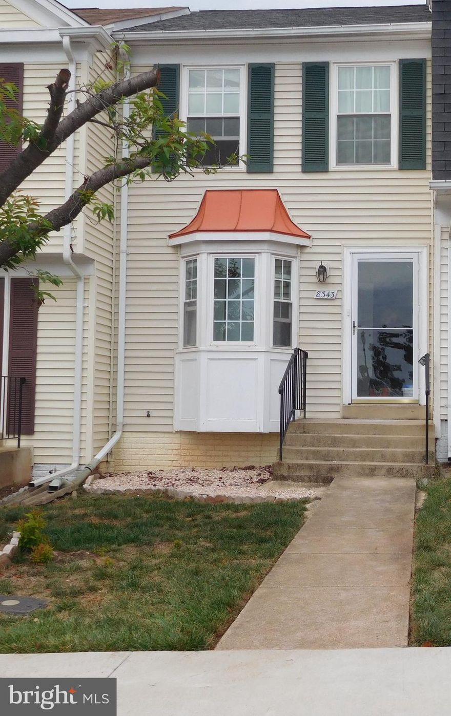 Nicely Updated townhome in 2014 !   This townhouse is ready for Tenants.  Hardwood oak flooring throughout Main level & Upper level 1.  The Kitchen has marble flooring, tile backsplash & wood cabinets.  All bathrooms have updated cabinets & sinks with marble flooring.  The walk-out basement has a large recreation room with tile flooring, laundry room, storage space & 1/2 bath.  Assigned parking.  No Pets.  No voucher or Assisted programs.  Application fee $50 per adult 18 yrs and older.  Certified funds payable to Samson Properties