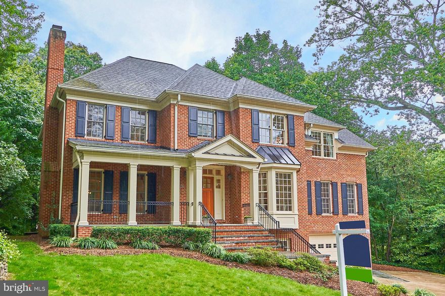 Custom Brick Colonial in Lee Heights on quiet cul-de-sac. Move-in condition. This home has 5br and 5.5ba. Plenty of room to live AND work in. 4 bedrooms on upper level, each with a private bath.  Master bedroom has 2 walk-in closets and luxurious bathroom with double sinks, built in storage, water closet, jetted tub and separate shower. Powder room on main level and 5th full bathroom on lower level. 5th bedroom (currently used as an office) and loft on top floor, with bath rough-in. 2 gas fireplaces with rough-in for 3rd in recreation room. Hardwood floors on main and upper level 1; carpeted upper level 2; and tile on lower level. Gourmet kitchen with double ovens, gas cooktop wth 6 burners, double sink, pantry, built-in microwave, refrigerator with ice maker and island. Fully finished lower level with bonus storage room, rec room, bath and entry foyer. Double car garage. Deck in back accessed by French doors in Kitchen or Family Room. Flagstone front porch and steps. Invisible fence in back yard. Highly requested schools: Taylor, Dorothy Hamm and Yorktown.