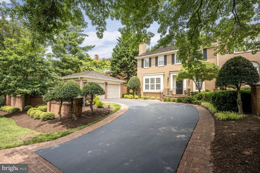 IMPRESSIVE PRICE IMPROVEMENT –  END UNIT WITH TWO-CAR GARAGE IN AVENEL!

This is an extraordinary opportunity to own an END UNIT residence with a TWO-CAR GARAGE in the prestigious Avenel community. While the home awaits some updating to reflect today’s styles, it has been lovingly maintained by its original owners and offers tremendous value at this new price.

Recent improvements include: roof replacement (2017), furnace (2021), hot water tank (2021), new water line service (2020), Hunter Douglas shutters throughout (2022), freshly sealed driveway (2025), French drain and additional sump pump (2025), plus an EV charger already installed. The home also features a spacious balcony off the primary suite, upper-level laundry, a Georgetown-style brick patio, and a charming loggia off the formal living room. Ample parking is provided by the two-car garage and private driveway.
Avenel’s lifestyle amenities are unmatched: private security, full-service landscaping, and snow removal, plus access to pools, tennis courts, pickleball, soccer fields, basketball courts, and playgrounds. Golf enthusiasts will especially appreciate being just moments from the exclusive TPC Potomac at Avenel Farm, ranked as one of the best Golf courses in Maryland.
Don’t miss this chance to bring your vision and updates to a home that already offers location, community, and unbeatable amenities—all at an impressive new price!