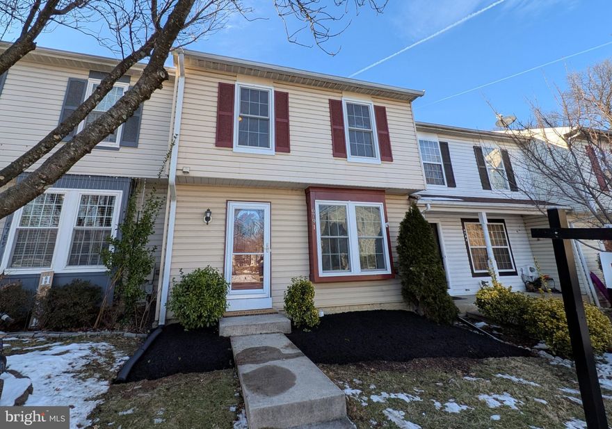 Updated three bedroom townhome outside of city taxes in convenient Robin Meadows. Large eat-in kitchen with table space, stainless appliances, granite counters, and pantry with breakfast bar/open sight lines into the living/dining room area. Primary bedroom with ample closet space and tons of natural light, ceiling fans in all bedrooms, large finished lower level rec room, updated lighting, ceiling fans in all bedrooms, large storage/laundry area, privacy-fenced backyard with gate, and more. Yard itself backs to a tot lot and has wooded views, plus gives easy access to Ballenger Creek and the trail. New easy-care LVP wood grain flooring throughout main level and bathrooms, and brand new carpet throughout the bedrooms and rec area. One year home warranty is available!