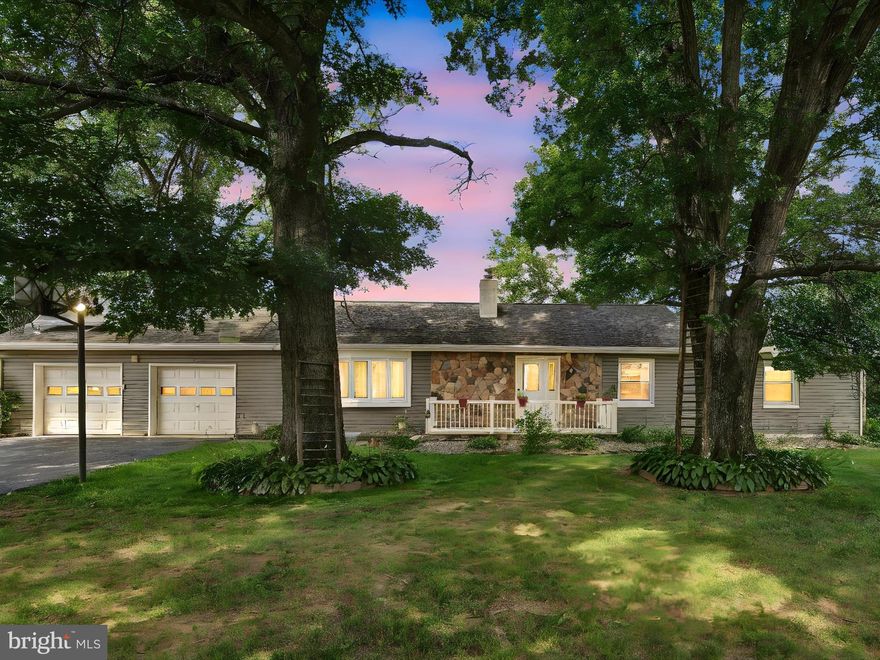 Unique Mixed-Use Opportunity on 8.5 Scenic Acres – Live, Work & Thrive! Fantastic opportunity to run your business from home with this one-of-a-kind mixed-use property nestled on 8.5 acres of beautiful countryside—yet conveniently located near major highways Rte 81, Rte 22, and Rte 39 for easy access and visibility.  Cattle fencing surrounds a majority of the property so farming is also a possibility. 

At the forefront of the property is a massive, 3-story converted bank barn offering over 16,500 sq ft of versatile space—ideal for a wide range of business ventures. Currently outfitted as a small engine repair and sales shop, the barn’s main floor features: 
New fire-retardant walls & insulation, central air & surround sound system 
Modern windows, air lines throughout & updated electrical 
Oversized two-story garage door & showroom area 
Kitchenette for employees 
Rough-in plumbing for potential bath 
Security system with full camera coverage
Natural gas furnace (1,000 BTU) + Wi-Fi thermostat 220V compressor & back-up generator included.

Each workshop bay has its own dedicated circuit, and the second floor—accessed via a full staircase—is a large open area ideal for storage, expansion, or creative studio space. The top-floor loft retains a charming historic crane used for haybales, while the lower level has been structurally reinforced with new beams. 

Step outside and enjoy a picturesque pond, ample parking, and open green space—perfect for equipment, outdoor work, or relaxation. At the end of the drive sits a charming 3-bed, 2-bath ranch home, offering: Warm knotty pine walls & wood-burning fireplace 
Updated LVP flooring & remodeled bathrooms 
Partially finished basement with 2nd kitchen, bath & private entrance – perfect for in-law suite or rental income 
Updated electrical, owned solar panels, new well pump, and reverse osmosis system. 
The attached garage has a 30,000 BTU gas line and on-demand hot water heater so it can be used in all seasons. 

Whether you're an entrepreneur, farmer, craftsman, hobbyist, or investor, this property delivers incredible potential for home-based business operations, rental income, and peaceful living—all in one.