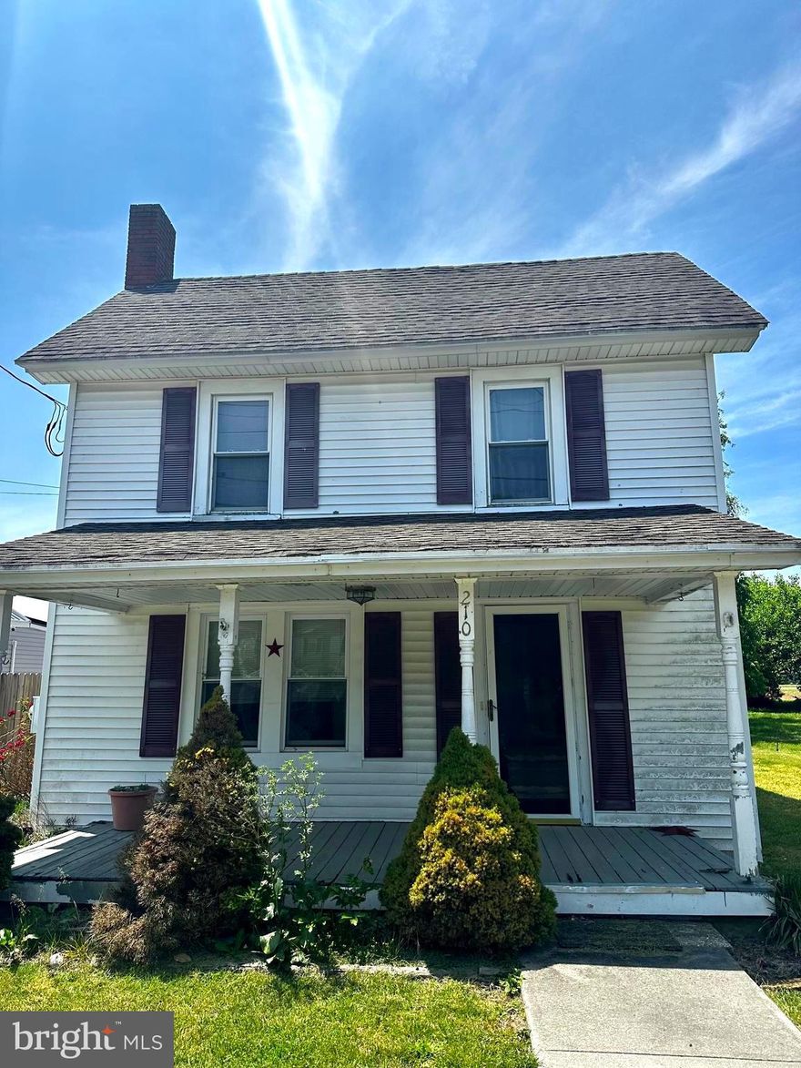 Location, Location! Make your way into the town of Mardela Springs. Arrive at this craftsman-style home from the 1900s; there is a lot of potential in this home. Enter onto an adorable front porch and take it all in. Inside you will be greeted into a great room with a very open concept.  The back of the house, you can see built-in shelving—a sizable kitchen, laundry room, bathroom, and walk-in closet on the first level. As you head upstairs, there are three bedrooms and additional storage space in a walk-up attic. This home could be your next great investment. See yourself. It’s an investment opportunity you do not want to miss.