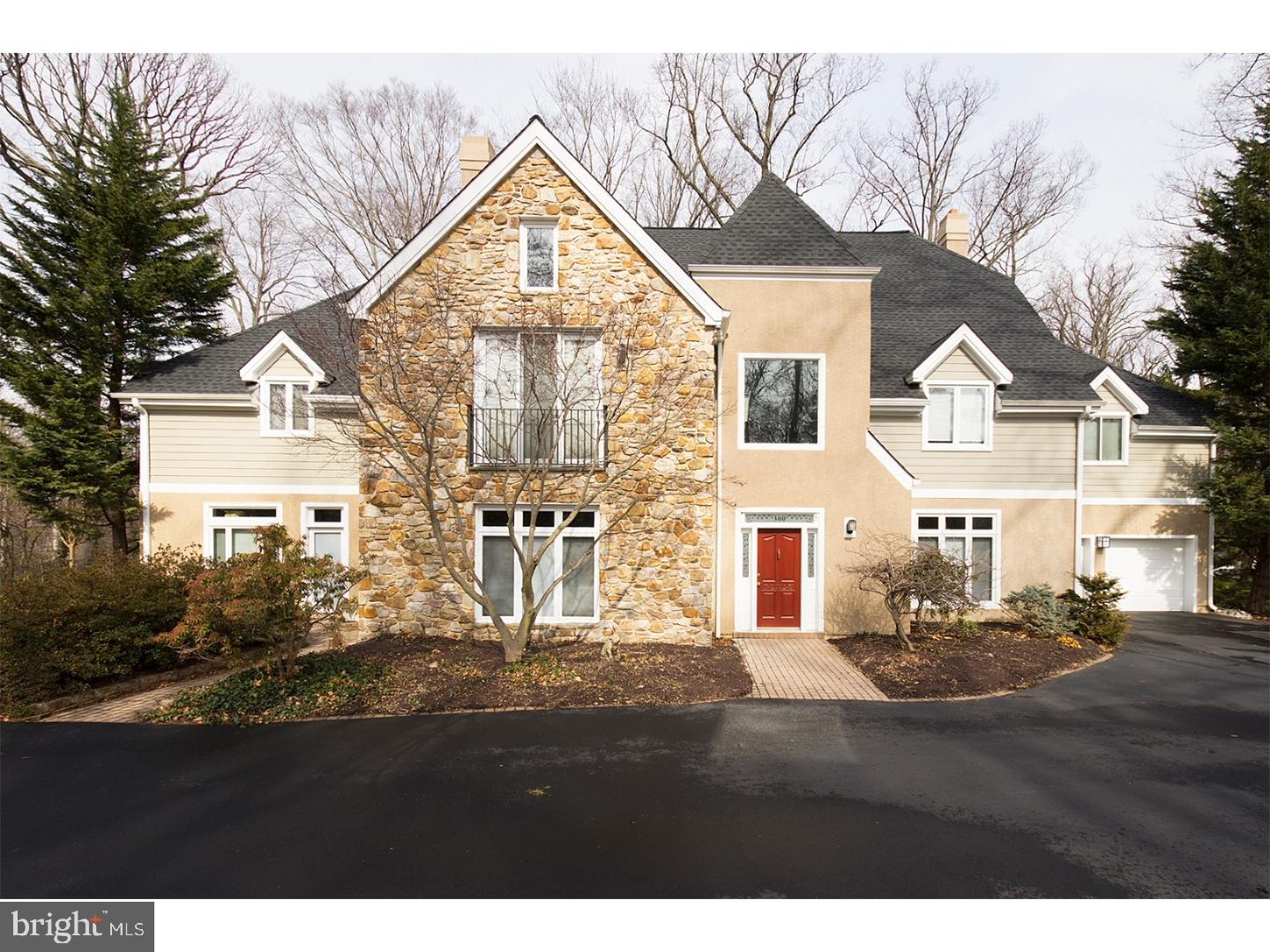 Imagine being nestled in your own private oasis, steps away from the upscale shops and fine dining of Suburban Square or hop on the train to Center City. Professionally landscaped, fully fenced .87 acres, this property showcases mature trees and picturesque grounds. A wonderful open floor plan boasts a gracious 2- Story foyer, oversized living room with fireplace, bright and sunny dining room, professional office and home theatre. Enjoy the grand 2- Story family room with vaulted ceilings and floor to ceiling stone fireplace with wood burning insert. But that's not all! The state of the art gourmet chef's kitchen with commercial grade Sub Zero and Wolf appliances including an expansive center island is a wonderful entertaining space for large or small gatherings. The kitchen flows into the sun filled eating area that leads out onto the patio with fire pit and pizza oven. Upstairs you will be delighted to find the oversized master bedroom with en suite bathroom, separate sitting room, many walk in closets. Each of the additional 3 bedrooms are substantial with bonus closet space. CHOICE ZONE for Lower Merion and Harriton High Schools, also in the walk zone for Lower Merion High School.