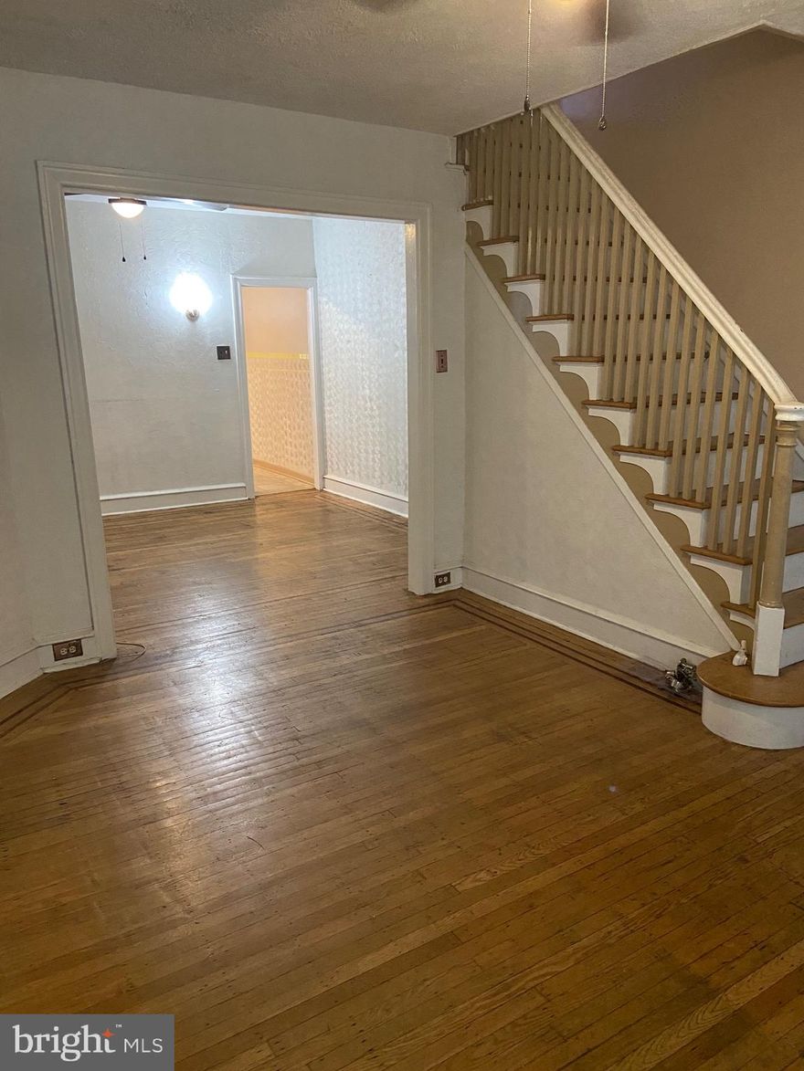 Additional Photos coming soon 
This rental features an open front porch leading to a living room with a separate dining room. The kitchen has plenty of cabinet space and leads to a small rear yard. The 2nd floor has three bedrooms and a hall bathroom. Ready for immediate occupancy.