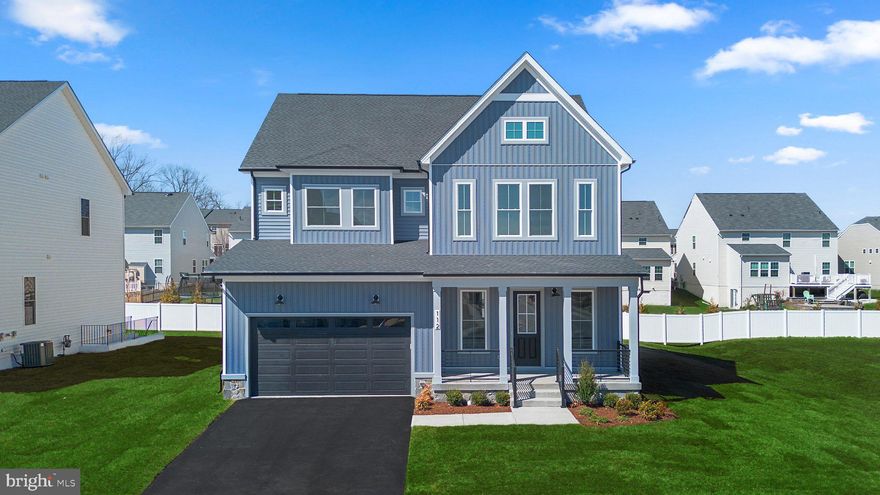 Welcome home to this stunning 4 bedroom, 3.5 brand-new, single-family home by Van Metre Homes in the highly sought after Snowden Bridge community in Stephenson, VA, ready for you immediately! The Scot 40-F2 model is perfectly designed for comfort and style. From the moment you step inside, you'll be greeted by spacious living areas, 10-foot ceilings, and luxury vinyl plank flooring that flows throughout the main level, creating a bright and open feel. Every detail of this home has been carefully crafted with today's homeowner in mind, offering thoughtful upgrades and beautiful finishes throughout.  A private study provides the perfect space for a home office or quiet retreat. The gourmet kitchen is the heart of the home, featuring stainless steel appliances, quartz countertops, upgraded cabinetry, a walk-in pantry with built in solid shelves, and a large central island, flowing seamlessly into the dining area and spacious great room in a true open concept design, perfect for entertaining. Upstairs, the primary suite offers a peaceful retreat with a large walk-in closet and its own bath complete with a large frameless glass shower with a built-in seat and double sinks. Three additional bedrooms provide plenty of space for family or guests, all with plush carpet and upgraded padding for added comfort. You will find the laundry on the upper level for added convenience, as well as 2 additional full bathrooms. Enjoy outdoor living in your spacious yard, ideal for entertaining or relaxing on sunny afternoons. The full unfinished basement is ready to be customized to fit your lifestyle-whether that's a recreation room, home gym, or extra living space. With its two-car garage, spacious yard, and thoughtful upgrades throughout, this home perfectly blends warmth and functionality. Come see for yourself-you'll feel right at home the moment you walk through the door! Enjoy all the amenities Snowden Bridge has to offer, which include walking paths, dog park, pool and pirate ship splash park, a 15,000 sq foot indoor sportsplex with basketball, tennis and volleyball courts, bike track, an on-site daycare and an on-site elementary school. Situated in the heart of the Shenandoah Valley, just minutes from downtown Winchester, shopping, restaurants and major roadways! Come see this new build, ready for you to move in immediately!