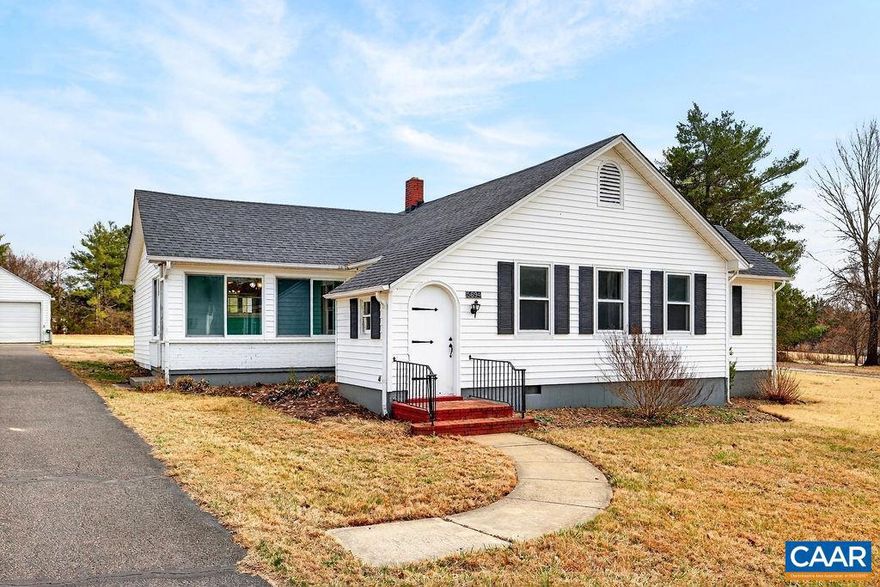 OPEN HOUSE SATURDAY MARCH 12, 12P-2P ** This adorable 1930's cottage in Roseland sits on two lots, totaling 2.28 acres. You will love the large living room anchored by the home's original fireplace. The kitchen is big and roomy with a nearby closet/storage area that can be used as a pantry. Just beyond it, is a family room with its own fireplace. This area connects to a lovely patio for outdoor cooking and dining. With its own half bathroom, the primary bedroom connects to a bonus room. There are two other bedrooms and a full bathroom. A detached 2-car garage adds extra storage space for your hobbies. The mostly level yard would make a great garden space. Property lies within the Firefly Fiber Internet service area for fast streaming and telework. Convenient to Nelson 151 attractions, and a quick 8 minute drive to US 29. Lynchburg is about a half hour drive away, and you're less than an hour to Charlottesville.,Formica Counter,Wood Cabinets,Fireplace in Family Room,Fireplace in Living Room