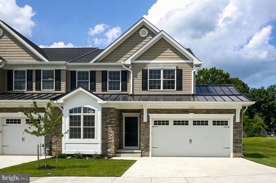 OPEN HOUSE SUNDAY 1 TO 4 PM. Welcome to Doroly Gardens, Eldersburg's new 55 & older upscale condos. Three units available for immediate occupancy, will be 28 total units when community is completed. Featuring: 3 Br's, 3.5 baths, 2 car garage, Andersen windows, 5" hardwoods in foyer, library, dining room, kitchen & great room, ceramic tiled baths, laundry room & wet bar area, quartz counters in kitchen, granite counters in all baths & wet bar, main level primary suite, tray ceiling, walk in closet plus primary bath includes double sinks, large shower & linen closet, 1st floor laundry room, spacious gourmet kitchen, backsplash tile, under cabinet lighting, dramatic 2 story great room, includes a natural gas fireplace, marble surround & mantle. Slider from great room to covered rear porch. Second floor spacious loft area, storage area, 2 additional BR's, full bath with double sinks in a separate area from the tub/shower and commode. The lower level includes a huge recreation room, wet bar area, full bath and storage area plus so much more! Convenient to shopping & restaurants plus accessible to routes 26, 32 & 70. Public W & S.  Two zone HVAC heat pumps with natural gas back up heat & zoned CAC. SELLER OFFERING $4,000 TOWARDS BUYERS CLOSING COSTS WITH USE OF BUILDER RECOMMENDED LENDOR WITH FULL PRICE OFFER! TAXES ARE ESTIMATED AS THIS IS NEW HOME CONSTRCTION. MHBR #802. Google Maps show street as Monroe Ave, should be Botanical Ct, for GPS use 7012 Macbeth Way, unit for sale is 1724 Botanical Ct.