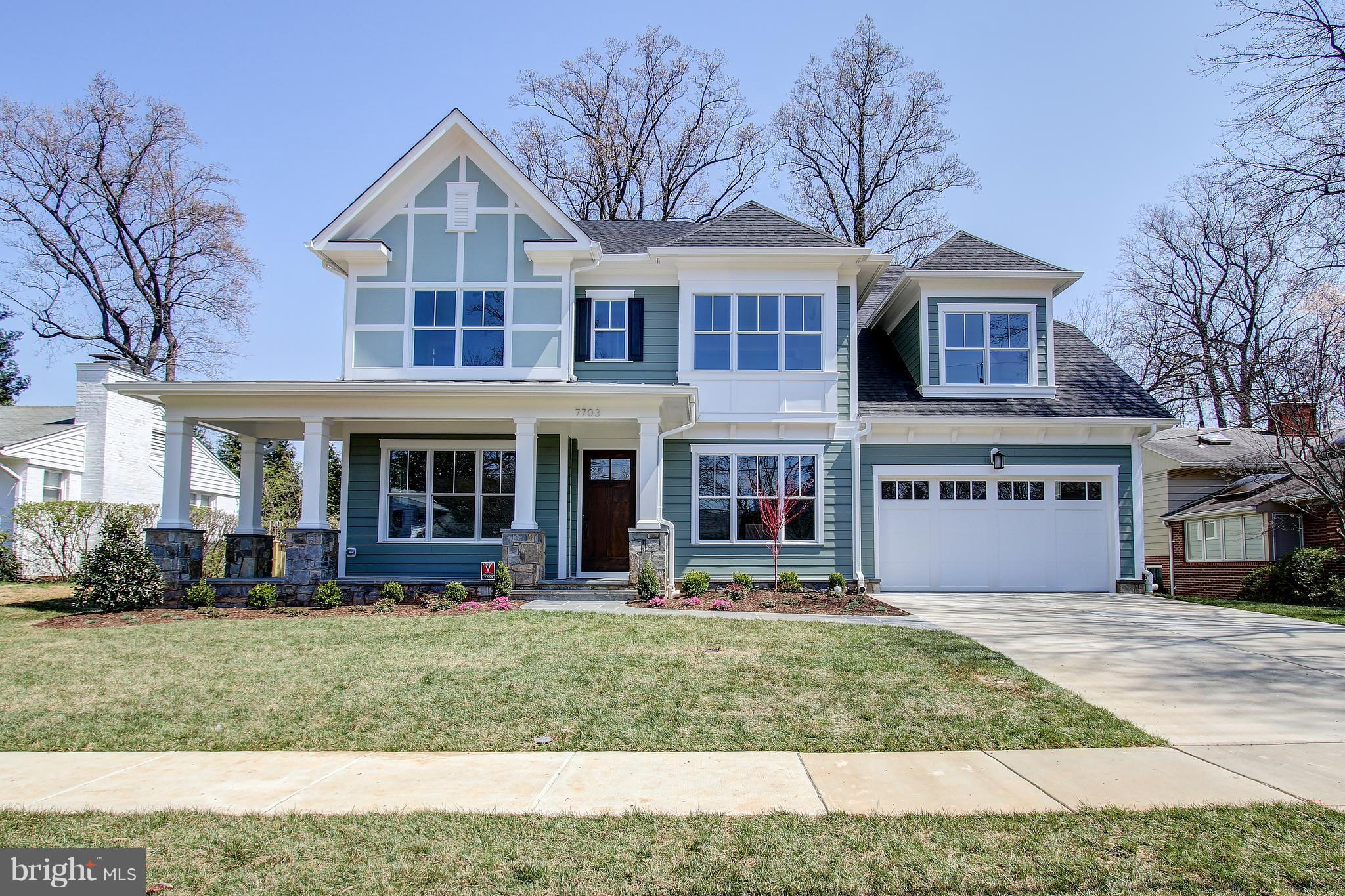 New Construction By Award Winning Builder Chuck Sullivan Over 6000 sqft of living space on 3 levels. Amenities incl Kitchen w/ all Viking appliances, Quartzite counter tops, Hardwoods on 2 levels, custom mill work throughout & 3 Season screened in porch with stone fp. Master w/ his/her wic spa like bath. 3 additional BR 2FB up. LL with wet bar, Rec area, BR/FB.Whitman Cluster! Elevator ready!