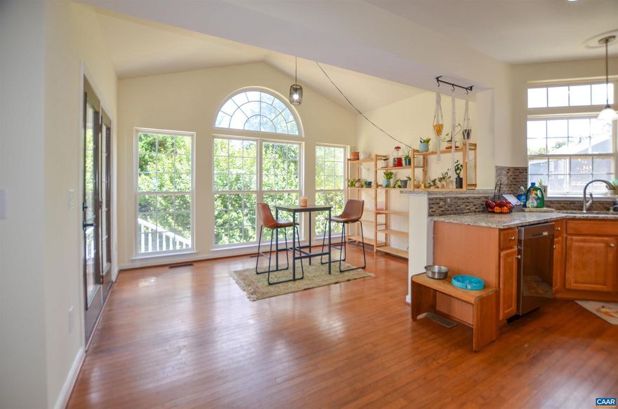 Incredible location minutes to beautiful historic downtown Orange convenient to schools, shopping and dining. Bright, open floor plan perfect for entertaining and room for the whole family to spread out. Main floor features warm hardwood floors, living room with bow window, formal dining area open to generous kitchen with granite counters and island, gas range, pantry, and ample cabinet space. Kitchen opens to beautiful sun soaked eat-in area with palladian windows which flows to the inviting family room with plush new carpet and back deck awaiting your cookout. Main floor half bath and laundry with new cabinetry opens to 2-car garage with new blue epoxy coated floor with design chips and new cabinetry. Upstairs features spacious primary bedroom with walk-in closet and ensuite bath with dual vanities, soaking tub & stand up shower. 3 more carpeted bedrooms & full hall bath with tiled flooring and double sinks. Walkout basement features large family rm w/full bath and two rooms that could be used as non-conforming bedrooms w/closets. Basement opens to a charming stamped patio. Fenced-in side yard perfect for pets and play. New paint and carpet throughout. New propane water heater, upgraded hardware/fans. One Yr Home Warranty Convey,Granite Counter,Fireplace in Family Room