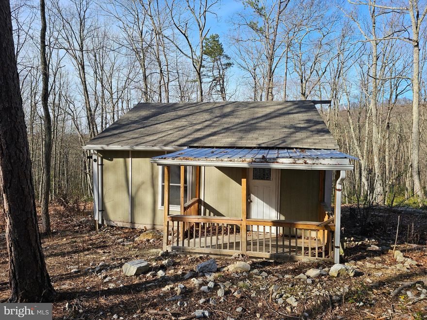 START FROM SCRATCH: this cabin needs a lot of work but has potential. Fix up the existing cabin or start from scratch on this unrestricted 3.925 wooded acres. Cabin has a living room, kitchen, 1 bedroom and 1 bathroom. Power line is connected to house, but service is not currently turned on. No well drilled or septic installed at this time. This can become your hideaway for sure. 
Perc test on file with Health Dept.
Don't visit property with low clearance vehicle.