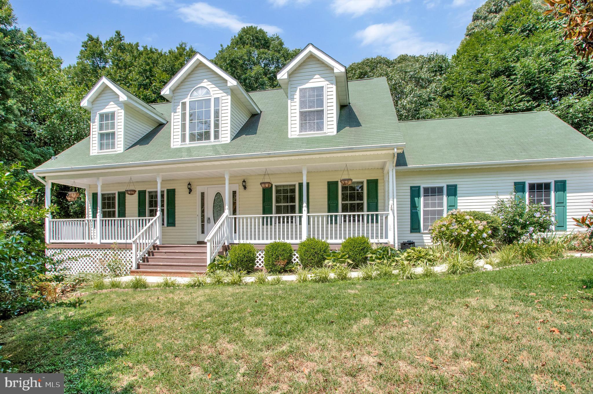 Don't miss this RARE opportunity to own this beautiful & spacious 4-bedroom, 3-bath single-family home that spans 3 levels - including a full-size walk-out basement! Located on 5 partially wooded acres with a private stream in highly desirable Owings, this home has NO HOA! With three bedrooms upstairs, the large master includes an en suite with walk-in shower, jetted tub and ginormous walk-in changing room with storage over the garage. The laundry room is conveniently located upstairs! A fourth bedroom or office is located on the main level, along with 1 of the 3 full baths. Beautifully secluded, yet just a 5-minute drive to the beach, top-rated Calvert County schools, and all that the area has to offer! Book Your Showing Today: This One Won't Last!