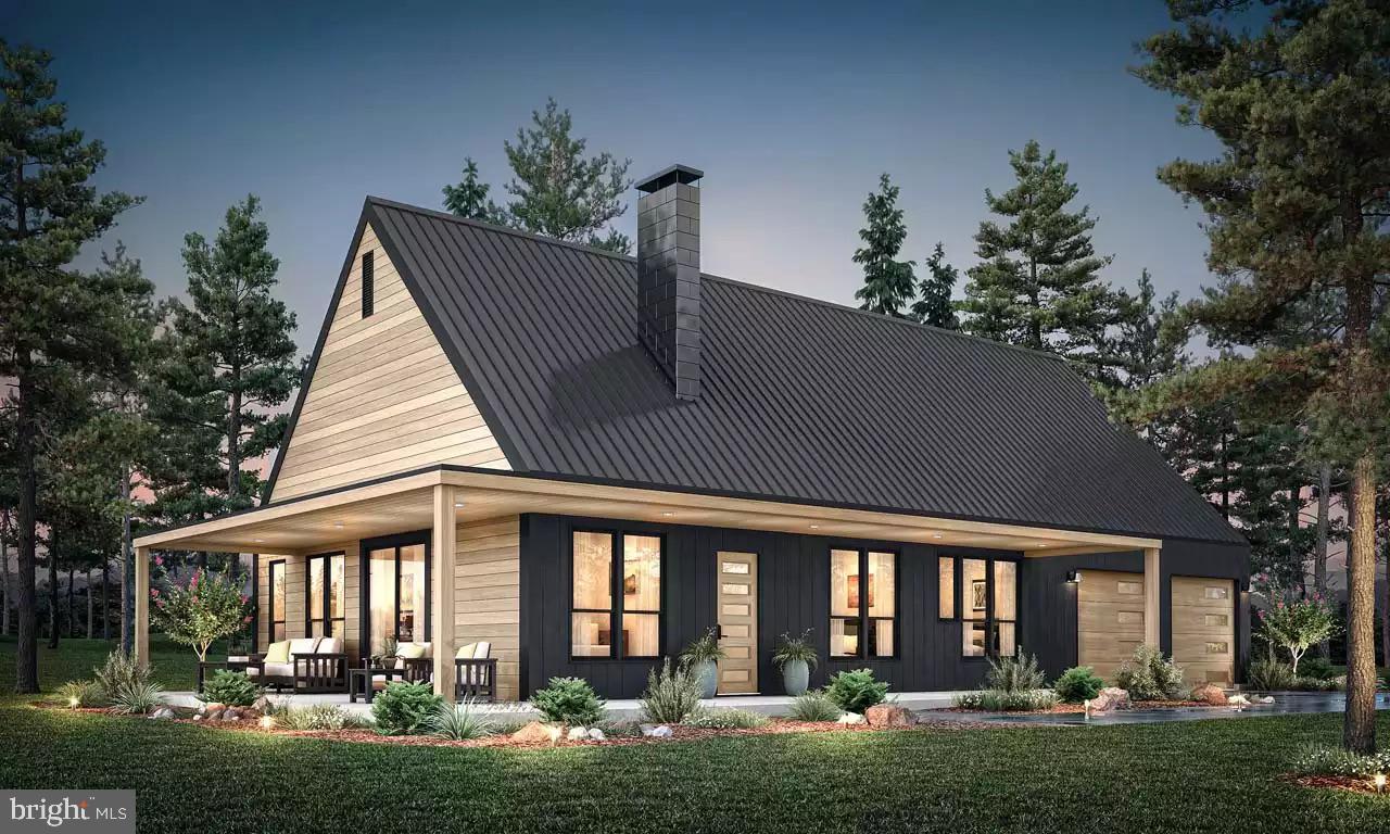 Build Your Dream Home at 4075 Rolling Meadows Court – 7.04 Acres with Scenic Views & Prime Location
***New Construction To Be Built*** Welcome to 4075 Rolling Meadows Court, a beautiful 7.04-acre homesite nestled in a serene cul-de-sac setting with sweeping views of the countryside. This cleared lot is ready for you to break ground and start building your dream home—Electric, Natural Gas, Cable, Public Water are already in place!
Merging chic Scandinavian aesthetics with the simplicity of barndominium design, House Plan 10910 is uniquely suited to a woodland setting or a transitional neighborhood! The nearly perfectly rectangular footprint and single gable roof make for an affordable build, too. Inside, you'll find 1,668 square feet with three bedrooms and two-and-a-half baths. There's also a spacious wraparound porch on the front corner and two-car garage with enough room for a shop on the other end. The great room welcomes you in with a cozy fireplace in the vaulted living area, and the dining space and island kitchen also have a vaulted ceiling spanning them, just across the apex. The side hallway groups the bedrooms and bathrooms, with the primary suite with a four-piece bath enjoying rear views and a private covered patio. The secondary bedrooms that share a four-piece Jack-and-Jill bath have front-facing windows. This hallway also includes the powder room, laundry room, and mudroom that connects to the garage.
Located just minutes from Route 30 and less than an hour from the Baltimore metro area, this property offers the perfect balance of privacy and accessibility. Whether you're commuting for work or looking for peaceful country living with easy access to urban amenities, this location delivers.
You could be living in your new home by Fall 2025. Come experience the charm, space, and potential of Rolling Meadows today!
**List price is an approximate price for lot and pictured home. Final price will be determined once house plan, features, etc. are chosen. **