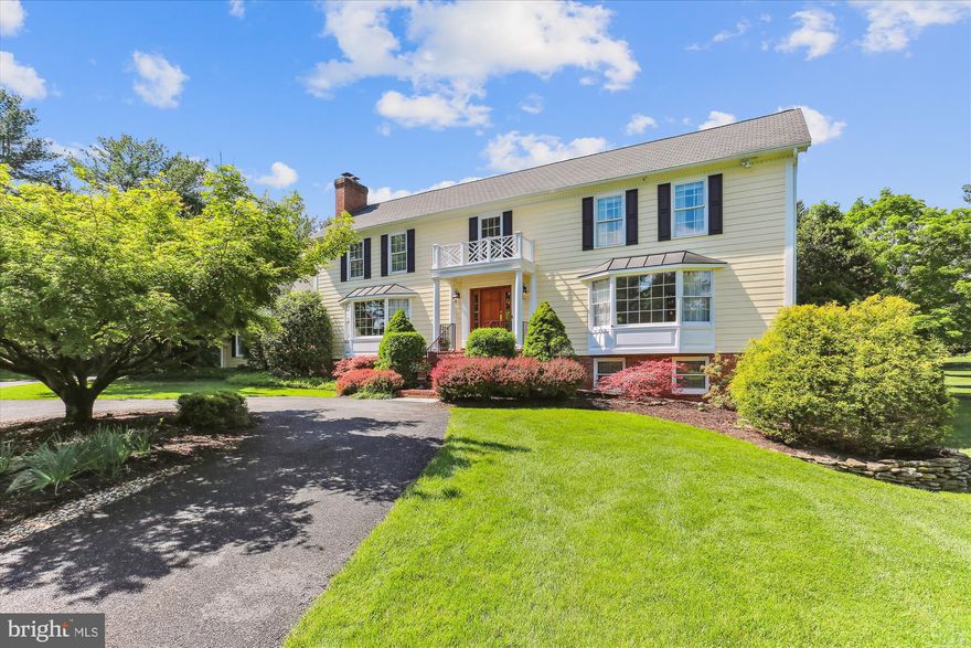 OFFER ACCEPTED,.  OPEN HOUSE CANCELLED.  CLASSIC ELEGANCE! Rare opportunity 5bdrm, 4. 5 baths, picturesque 2.12 acres with pool in sought after Belvedere. This classic home has gleaming hardwood floors and a 2 story foyer.  On the Main Level - stunning formal living room with large bay window, gracious dining room with custom molding and French doors that open to sunny deck. Warm inviting kitchen has gourmet 6 burner Viking stove, stainless steel refrigerator, built-in dishwasher, solid wood cabinets, beverage refrigerator, granite countertops, window over kitchen sink looking out to amazing manicured yard. Built-in desk area that leads to truly spectacular sunroom with sky lights, multiple windows, with window seat, looking out to expansive tranquil backyard. This room also opens out to rear deck. Family room has windows that face both the front and rear yards with door leading to backyard. Also, beautiful built in bookcase with large brick fireplace. Lastly on Main Level, exquisite executive office with handcrafted custom woodwork. Full bath and storage closet in hallway leading to side loading 2 car garage. Staircase to Upper Level has brand new carpet. Primary bedroom with vaulted ceiling, hardwood floor and cozy fireplace, 2 closets. Recently completely remodeled spa-like primary bath with chic grey and white decor, deep soaking tub and large walk-shower. Three additional large bedrooms, one with walk-in closet, all have brand new carpet. Full hall bath just remolded with double sink vanity, linen closet  and separate area for commode and grey marble tile tub/shower. 2nd floor laundry with front load washer and dryer, linen closet.  Bright, fully finished Lower Level has walkout with French doors and above ground windows, spacious areas for entertaining or exercising, built-in bookcase and wet bar. Very large bedroom with 2 above ground windows and brand new carpet. Lower Level also has full bath, storage room with a 2nd washer and dryer. Outside living space is truly an oasis, professional landscape and picturesque pergola surround large swimming pool which has new pump and cover. Extensive seating area around pool with built in fire pit. Lush, fully fenced yard completes the property. Wootton school cluster. Welcome home.
Be sure to check out the virtual tour with interactive floor plan!

Recent Updates include: INTERIOR New carpet -upper & lower level bedrooms and upper stairs – 2022, Upper level hall bath remodel—2022, Septic pumped—2021, Engineered hardwood in Primary bedroom—2021, Primary bath remodel—2020, HVAC –2019, Upgraded to 400 AMP service 2006. EXTERIOR New auto pool cover - 2022, New pool pump 2022, Power wash house & deck—2022, New plastic railing on deck—2022, New winter mesh cover for pool —2021, New roof—2019, Pool, patio and portico—2006