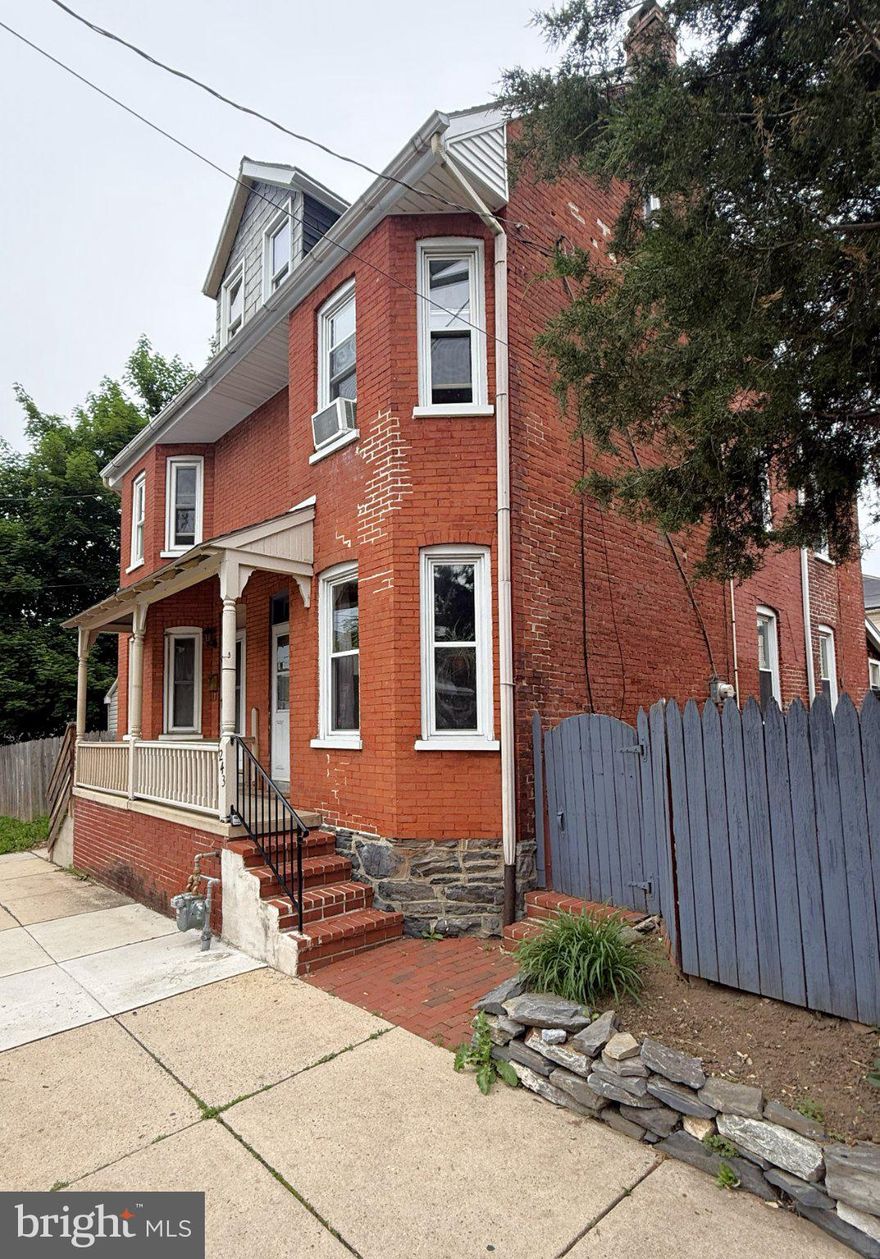 *6 Mostly Tenant-Occupied Downtown Lancaster Properties Just Listed. Offered for sale individually or as a full investment portfolio: 2-UNIT 241 N FRANKLIN ST. $224,900., 1-UNIT 243 N FRANKLIN ST. $210,000., 3-UNIT 152 E WALNUT ST. $499,900., 1-UNIT 40 N PLUM ST. $229,900., 2-UNIT 145 E CHESTNUT ST. $574,900, 3-UNIT + GARAGE 404 W ORANGE ST. $349,900.* 243 N. Franklin Street is a 4 BD 1BTH twin with a current yearly lease through 11/30/2026 at $1,195. per month. Discover a charming primary residence or investment opportunity in this traditional twin home, built in 1900 and brimming with character. With 1,700 sq. ft. of finished space, this property features three cozy bedrooms and a full bathroom, making it an ideal rental for those seeking comfort and convenience. The inviting living area, complete with a warm fireplace, sets the perfect ambiance for relaxation. The full basement offers potential for additional storage or future enhancements, while the manageable 0.04-acre lot ensures low maintenance. On-street parking adds to the convenience for tenants. Located in a vibrant neighborhood, this property is poised for strong rental demand, providing an excellent opportunity for steady cash flow and long-term appreciation. With no association fees and a traditional architectural style, this home is not just a place to live but a smart investment for your portfolio. Embrace the potential of this delightful residence and secure your future today!