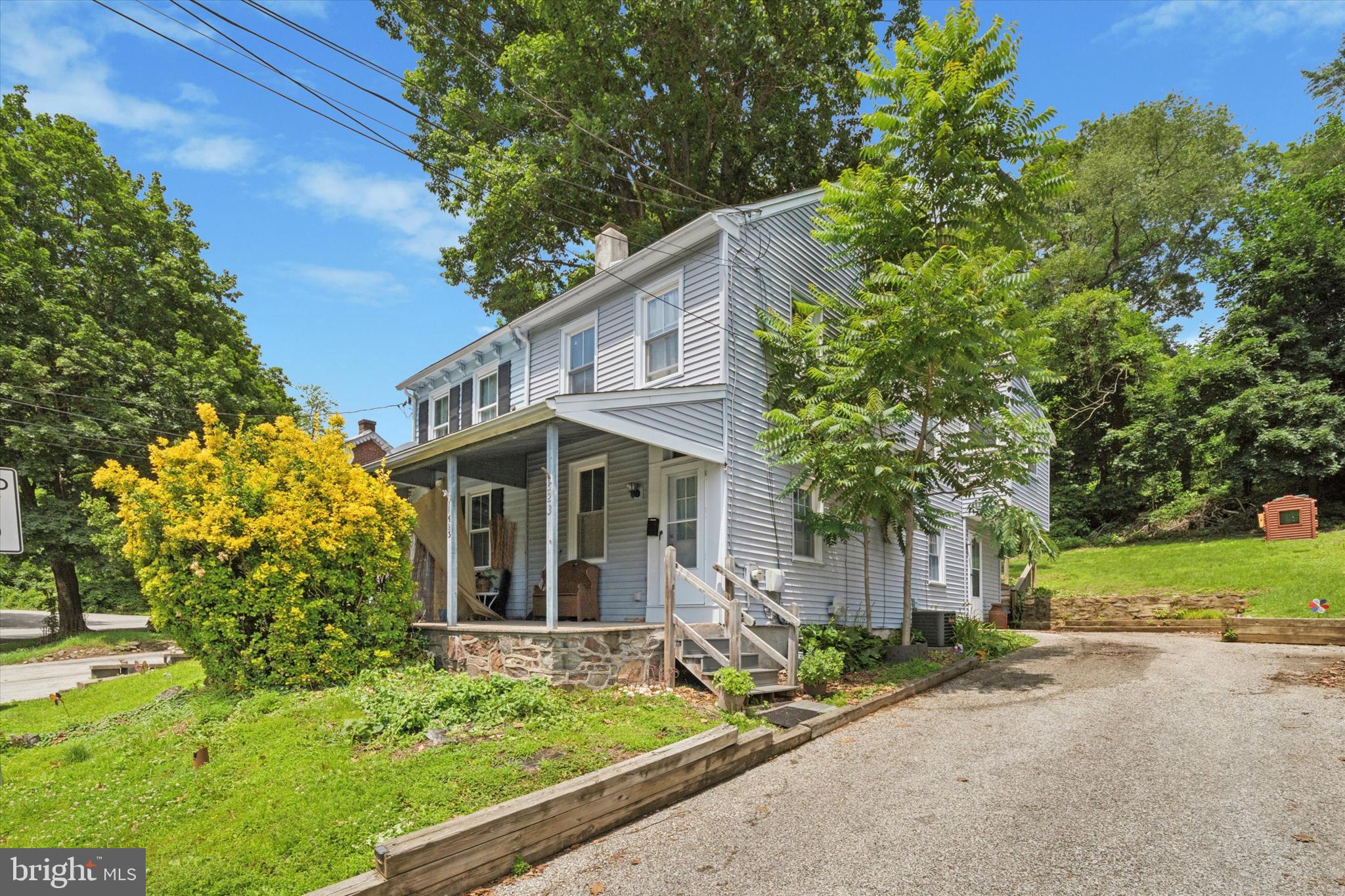 An excellent opportunity in Drexel Hill—523 Bloomfield Ave offers strong income potential or a personal residence ready for your custom updates. The main level features a charming covered front porch, living area, large kitchen, convenient mud/laundry room, and a half bath. Upstairs includes 3 bedrooms and 2 full bathrooms, with one located in the hallway and the other en-suite in the primary bedroom. There’s also a bonus den, perfect for an office, walk-through closet or extra storage. Outside, enjoy a spacious backyard and a private driveway with parking for multiple vehicles. The property is currently long-term tenant-occupied at $1700/month, with local market rents closer to $2200/month.
Conveniently located near parks, trails, shopping, transit, and major routes, this home offers the versatility of rental income, personal use, or future value-add potential.
