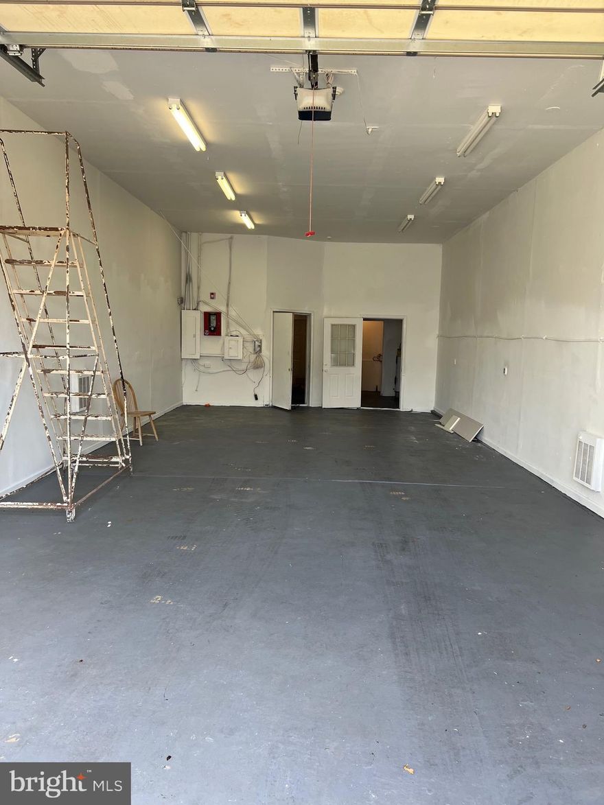 Very spacious garage could fit 4 vehicles and another 3 in the driveway. This is a perfect space for someone in need of storage space: tools, equipment, supplies, clothes, food, and/or vehicles. Act fast!
