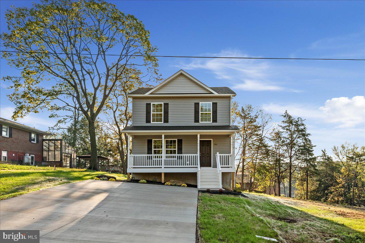 Brand-New Two-Story! 3 Bedrooms, 2 1/2 baths. Primary bedroom with private bath and two closets. Enormous living room. Kitchen includes Stainless Steel Range, Refrigerator, Dishwasher and Built in Microwave. Upgraded Cabinetry with Smooth Close Drawers and Door. Lots of Luxury Vinyl Plank Flooring. Concrete Driveway. Full unfinished basement. Covered front porch. Ready end of September! Hurry still time to pick your colors for cabinets, countertops, flooring, paint and siding. Please note: Photos are similar.