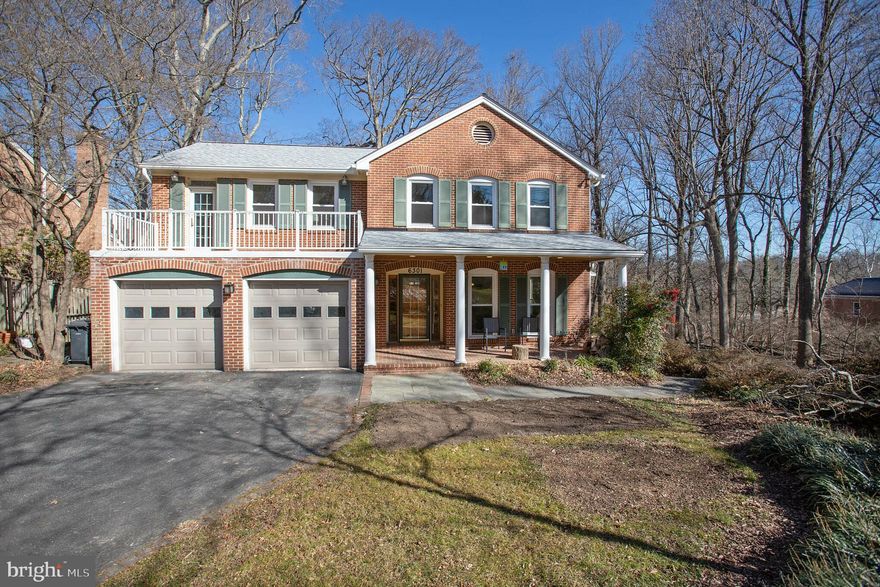 5 BR/3.5 BA in Wood Acres/ Bethesda. Beautifully designed interior with light open, airy, dramatic feel, soaring ceiling family room; fire place; open kitchen with new appliances. Large deck connected with conservatory. 2 car garage. Spacious bedrooms with tastefully upgraded bathroom; all new hardwood flooring . Upgraded walkout basement w/ great entertainment flow. Woodacres -Pyle-Whitman.