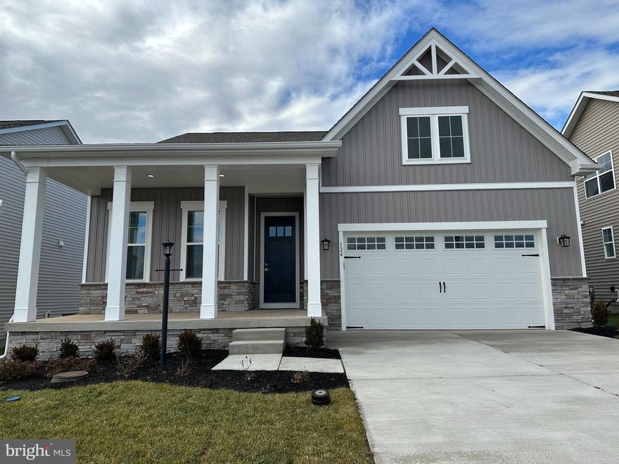 Welcome to Wade Run at the Links at Gettysburg, where this beautiful Andrews ranch-style home with a walkout basement is complete and truly move-in ready. A quick closing is available!
The main level features an inviting owner’s suite with a private bath and walk-in closet, two additional bedrooms, a second full bath, convenient main-level laundry, an open floor plan, and a charming covered deck. The gourmet kitchen flows seamlessly into the spacious great room, highlighted by a cozy gas fireplace—perfect for everyday living and entertaining.
The walkout basement offers incredible potential, ready for you to personalize and finish to your liking.
Have questions? We’re here to help! Call today for more information or to schedule a meeting to review all available options at Wade Run at the Links at Gettysburg.
Our model home, located at the end of Bridge Valley Road, is open daily from 10:00 AM to 5:00 PM. Feel free to stop by or call ahead to schedule an appointment.