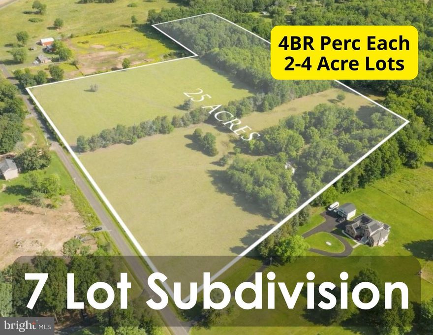 25 Acres in Midland, VA – Zoned RA, Subdividable into 7 Lots (2–4 Acres Each)

Prime development opportunity in Midland, Virginia. This 25-acre parcel—zoned RA (Rural Agricultural)—offers preliminary county approval for subdivision into seven buildable lots, each ranging from 2 to 4 acres with individual driveways permitted due to extensive road frontage on Blackwelltown Road.

Ideal for builders, developers, or institutions, this property presents endless possibilities. The RA zoning allows a range of uses, including residential construction, agricultural operations, or even a place of worship by right. With no HOA and no restrictive covenants, this land offers maximum flexibility and minimal red tape.

Subdivision remains a minor submission, saving valuable time and resources for developers ready to move forward. The setting is private and picturesque, yet just minutes from Warrenton, Bristow, Manassas, Culpeper, and Fredericksburg—making it a highly desirable location for custom homes or a community-oriented project.

Key Highlights:  25 acres zoned RA – subdividable into 7 approved lots, Each lot 2–4 acres with individual driveways, By-right use includes residential or place of worship, No HOA / No covenants, Publicly maintained road frontage on Blackwelltown Rd, County preliminary approval in place

An exceptional investment for those seeking to develop, build, or establish in one of Fauquier County’s most accessible and peaceful rural corridors.