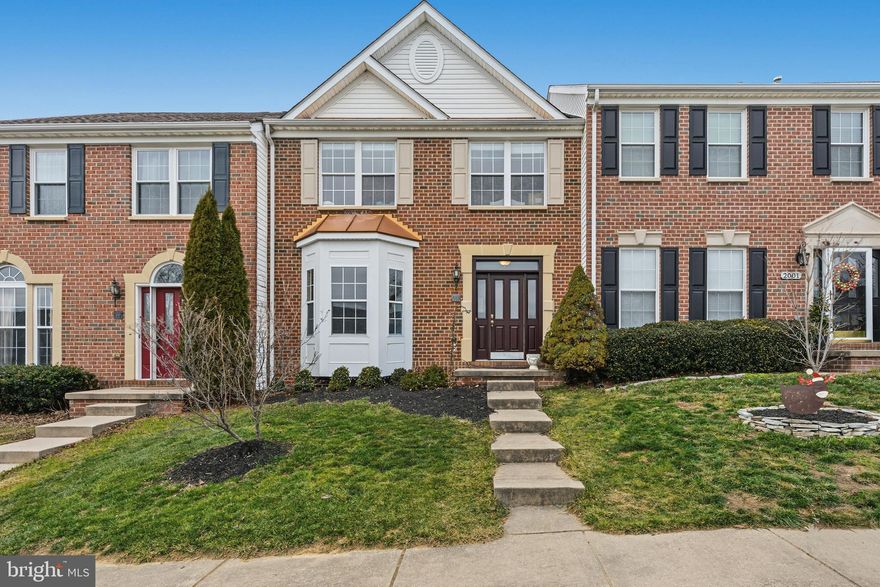 Welcome to this fabulous brick-front townhome located in the desirable Emerald Hills community in Harford County. With three spacious bedrooms, THREE FULL baths and one-half bath, this stunning home is ready for new owners to enjoy it as much as the current owners have. As you enter the main level you will be welcomed by wood floors, fresh paint and an inviting floor plan, made for entertainment. The open kitchen is a dream with its tall cabinets, stainless appliances, sizable island and ample solid surface counter space. On the upper level you will find a luxurious primary suite featuring luxury vinyl flooring, two walk-in closets, a jetted soaking tub and plenty of room to add a desk to create that perfect work from home experience. There are 2 additional bedrooms and an additional full bathroom to round out the upper level. The lower level has been stylishly completed to provide very versatile additional living space where you will find a large open recreation area, a walkout to the rear yard, a full bathroom and a bonus room that could be used for almost anything, including a workout room, office space, den, etc. As a bonus, there are 2 fireplaces and dual zoned HVAC/Heat Pump to maximize your comfort throughout the home. The Emerald Hills community offers its residents quality amenities including a community pool, clubhouse, fitness center and playground. Do not miss your opportunity to call this one home sweet home!