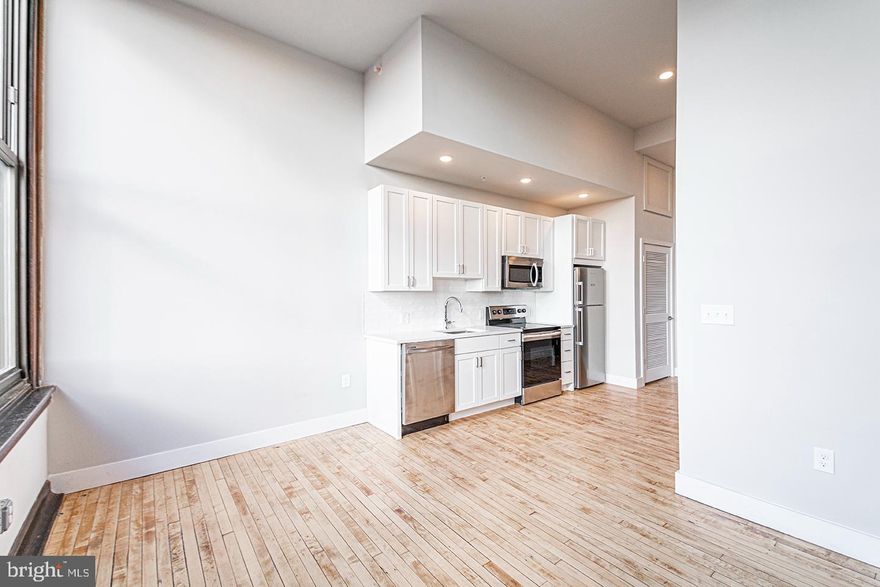 *Available 9/1!*

Don’t miss this breathtaking studio in the charming Smith School apartment complex! This unit has everything: hardwood floors, mini split system heating/cooling, recessed lighting, washer/dryer in unit and massive windows! The kitchen has white cabinets with sleek hardware against textured white subway tile back splash, quartz counter top, a garbage disposal and stainless steel dishwasher, microwave, refrigerator and electric range. The bathroom features a vanity with the same counter top that matches the kitchen and shower/tub with a sliding glass door.

The Walter George Smith Public School, listed on the National Register of Historic Places, has undergone an amazing transformation to bring you these brand new luxury apartments! Each unit features high end finishes while preserving it’s historic character such as the chalkboards, original trim and closets, and overall unique floor plan. All tenants will have access to the three outdoor spaces (over half an acre combined!) on ground floor and mezzanine patios, and roof deck with stellar skyline views! Located at 19th and Wharton in Point Breeze, you’ll be minutes from the OCF Coffee House, American Sardine Bar, Graduate Hospital, East Passyunk and MORE!

Lease Terms: Generally, 1st month and 1-month security deposit are due at, or prior to, lease signing. Landlord may require other terms such as last month's rent upfront—$ 65 application fee per applicant. Tenants are responsible for: electricity, gas (if applicable), cable/internet, and a $10/mo technology fee. Water is a flat monthly fee of $60. Additional fees or requirements may be applicable for units with Homeowners or Condo Associations.  Landlord Requirements: Applicants to make 3x the monthly rent in verifiable gross income, credit history to be considered, have no evictions within the past 5 years, and must have a verifiable rental history with on-time rental payments. Exceptions to these criteria may exist under the law and will be considered. Cosigners will be considered.

*Price reflects the net effective rent after a 2-month credit is applied to a 14-month lease at $1,275/mo.
*Sorry, no cats
*1 dog <45 lbs permitted with owner approval + $50/mo pet fee
*Photos of a similar unit in the building
*UTILITIES: Residents Responsible for Electric Usage & Flat Monthly Water/AC/Heat fee of $100