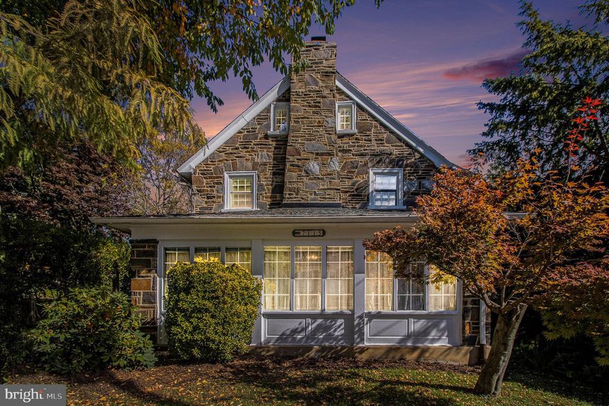 Welcome to 7115 Llanfair Rd, Upper Darby, PA - a delightful single-family home with a gorgeous stone exterior, 6 spacious bedrooms, 2 full bathrooms, and 2 convenient half baths. This well-maintained residence is ideally situated in a prime location, offering an exceptional blend of comfort, convenience, and accessibility. 

The homeowners have invested wisely in the safety of this home by completing the electrical rewiring of the entire house. All work is permitted and certified for the use and comfort of the next owner. 

As you step inside, you'll be greeted by an inviting living space with plenty of room for relaxation and entertainment. The traditional floor plan flows seamlessly, creating a warm and welcoming atmosphere.
The first floor offers a large entry, living room, enclosed sun porch, formal dining room, and kitchen with breakfast room. There are many charming details such as the beautiful wood burning stone fireplace with large mantel and built-in bookcases, French doors to the living room and French doors to the dining room, split stairs to the second floor, hardwood floors and lovely trim throughout. 

On the second level, you'll discover four generously sized bedrooms, the 4th bedroom currently used as a flex room with an ensuite half bath and access to a fabulous enclosed three season sunporch providing the perfect retreat for every member of the household. Don’t miss the “treetop” views especially of center city Philadelphia! Completing the second floor is the full bath with tub/shower combo, hardwood floors throughout and the staircase to the next level. The third level offers more living space with two very spacious bedrooms, full bathroom, and large walk-in closet. 

Enjoy the outdoors in the back yard or on the rear deck which is accessed through the kitchen or from the rear yard. The basement provides lots of storage including a large cedar closet, the laundry room, a half bath and stall shower, utility room, workshop, and storage. Plenty of parking is available in the driveway and attached garage. 

One of the standout features of this property is its exceptional location. It's just a stone's throw away from public transportation, making your daily commute a breeze. Public and private schools, shopping and parks are within proximity.

For those who appreciate the allure of city life, downtown Philadelphia is only minutes away, offering a world of cultural, dining, and entertainment possibilities.

7115 Llanfair Rd presents a fantastic opportunity to make a house into a true home. Don't miss the chance to make this residence your own, blending modern amenities with an unbeatable location. Schedule a viewing today and imagine the possibilities that await in this charming Upper Darby gem.