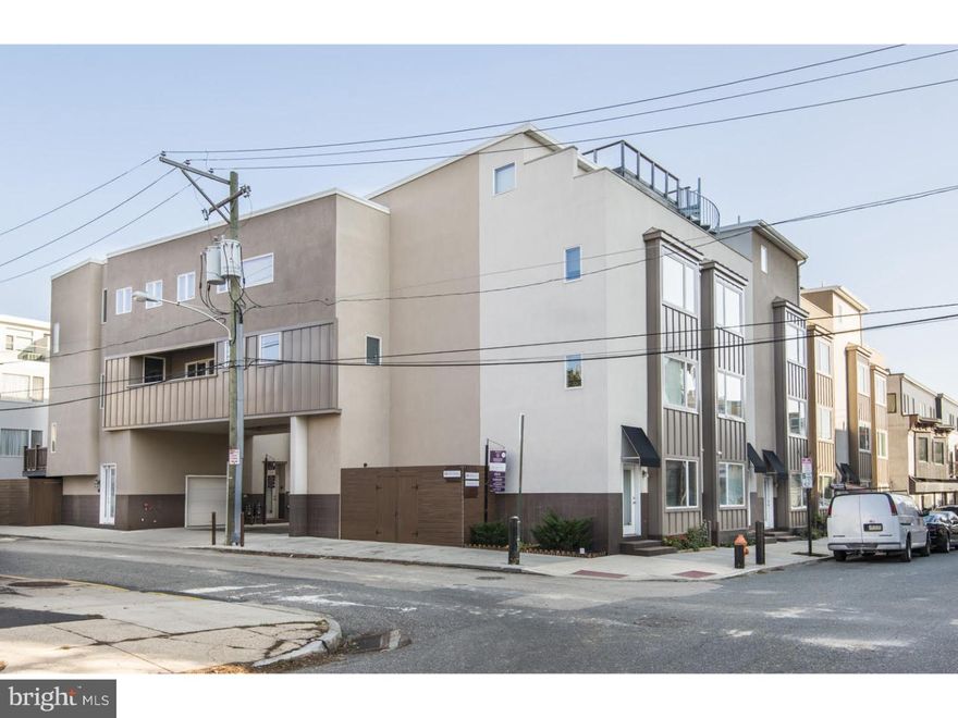 A rare find in the heart of Northern Liberties!  Located on the private driveway of the American Estates, you can enjoy privacy and security while living just steps from everything the Northern Liberties has to offer: restaurants, gyms/yoga studios, coffee shops, The Piazza, North Shore Swim Club, the new Fillmore music venue, community center and much more! With over 2,000 sq ft of highly functional living space, this 2011 built 4 story home offers 3 large bedrooms and 2.5 bathrooms and still has 7 years remaining on its tax abatement!  Enter the home through the garage or foyer, and just down the hall you'll find a spare room that is ideally suited for use as an office, den or another guest bedroom.  Beyond the spare room is a large secluded outdoor patio, perfect for outdoor entertaining or just relaxing in the sun. The main floor and living space has a highly desirable open concept design that includes the kitchen, dining area and living room, plus three sides of windows that bath the home in natural light. The kitchen is stocked with expansive soapstone counter tops, stainless steel appliances and ample cabinet space.  The 3rd floor features 2 large bedrooms with plentiful closet space, laundry room, and a full bath. The 4th floor offers an oasis, a true master bedroom, with huge walk-in closet, private deck (with the potential to add a full rooftop deck that would offer full skyline and bridge views) and an en suite bathroom.  The completely redone master bathroom features a granite double vanity, new lighting pendants, programmable heated floor system and spacious tiled shower with marble shelving.  Don't miss this unique, move-in ready opportunity to get onto the rapidly emerging 800 block of American Street, with million dollar homes being sold just across the street.