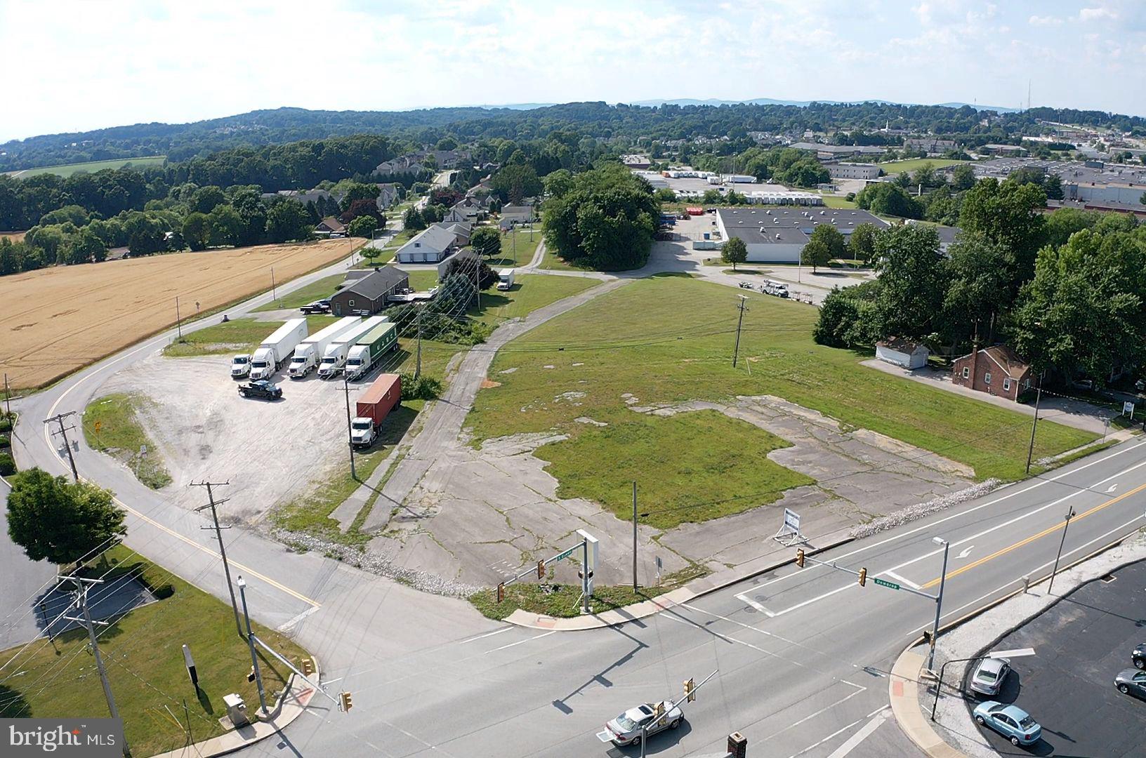 2 Acres of Commercial Shopping in York Township located on Rt 74 less than 1 mile from I-83. Surrounded by residential, professional office, medical office, industrial, retail and York Technical School. Signalized intersection with strong traffic counts and demographics.
This site is a combination of 4 parcels each deeded separately. All public utilities. with 2 road frontages.