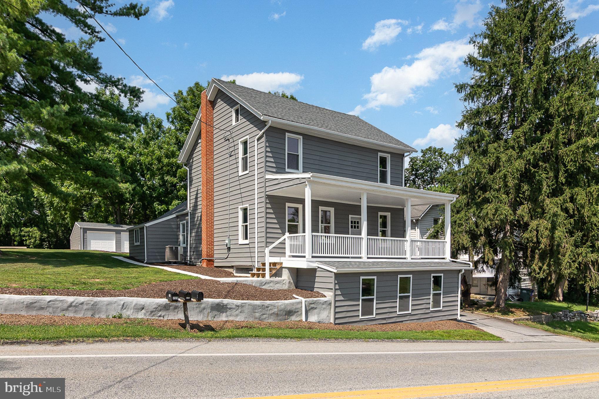 This fully renovated home is ready for it's new homeowners! This home features 4 bedrooms, 3 full baths, and a 2 car garage! The main floor offers a large living room that is open to the kitchen and den. There's flex space that could be used a dining room or another seating area. There's also office space with a large closet. Upstairs there are 3 bedrooms and a full bath. The finished 3rd floor is one large room with a closet.
The lower level gives you a huge recreation room, lots of windows for natural light and a full bath. There's also a storage/utility room. The house features a brand new roof, heat pump, electrical service and wiring, all new plumbing. All Kitchen appliances are brand new. There's also a detached 2 car garage in the back. Enjoy the large concrete patio overlooking the back yard. Don't miss out on this one! Schedule your private showing today!
