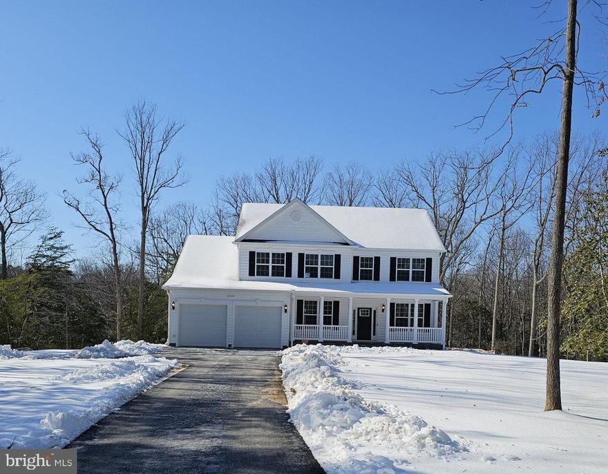 Permit submitted to the County. QBHI's A1 Lancaster will be built on this beautiful 5.4 acre lot.  Beautiful wooded lot and this price includes the house package for a beautiful A1 Lancaster with a 2 car front load garage, granite, double wall ovens, gas cooktop,  LVP flooring on main level and oak stairs.  The owners bedroom has a tray ceiling, full bath with deluxe shower , soak in tub, separate vanities, and ceramic tile. Basement is unfinished for future plans and storage.  This price does include the lot /land price.