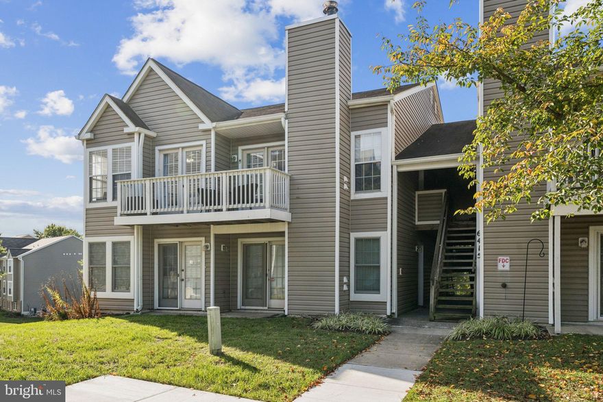 Discover the charm of this beautifully maintained 2-bedroom, 1-bathroom, upper level Condo in the desirable Rockburn Commons III community. With an inviting open floor plan, this home features a cozy living area enhanced by a warm wood-burning fireplace , perfect for creating lasting memories. The combination dining/living space flows seamlessly, making it ideal for entertaining or relaxing evenings at home. The kitchen is equipped with modern appliances, including a dishwasher, stove, microwave, refrigerator, and disposal, ensuring convenience for your culinary adventures. Enjoy the ease of in-unit laundry with a washer and dryer, adding to the comfort of everyday living. The entry-level bedroom offers accessibility and versatility, while the attic provides additional storage features. Rockburn Commons III boasts a vibrant community atmosphere, with well-maintained common areas and reserved parking for residents. The neighborhood is enriched by nearby parks, perfect for outdoor activities and leisurely strolls. With a low association fee covering maintenance, insurance, and snow removal, you can enjoy a worry-free lifestyle. This unit is not just a home; it's a gateway to a thriving community where convenience meets comfort. Don't miss the opportunity to make this delightful residence your own! Great location in the heart of Elkridge—close to shopping, dining, parks, and minutes from I-95, Route 1, I-295, 100, BWI, Fort Meade and NSA. Don't let this one get away!