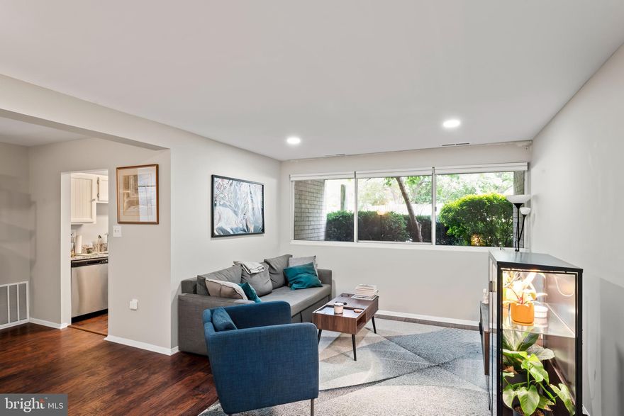 Welcome Home! This newly remodeled condo is an oasis in the middle of everything! Boasting an open floor plan with tons of natural light, the oversized one bedroom, one bath unit is only minutes from the new Landmark Development, I-395, Van Dorn Metro station, and Old Town Alexandria. Did we mention that the condo fee is ONLY $183/month and INCLUDES HOT/COLD WATER, as well as sewer, trash and dedicated parking! (One space and one guest space). Hurry! A place like this doesn’t come around often!