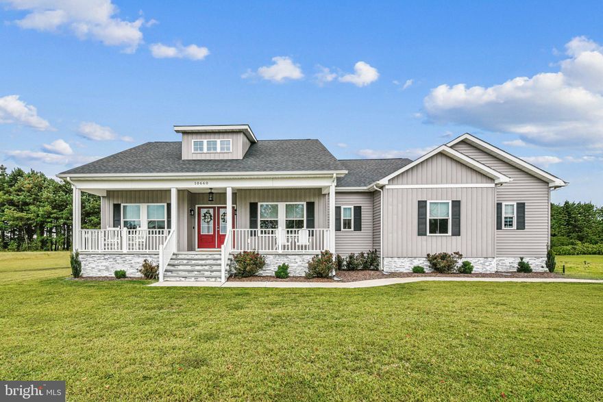 Welcome home to this exquisite, approximately 2,426-square-foot three-bedroom/three-bathroom/nine-room custom-built home. The open floor plan design with LVP throughout is located on close to 1.5 acres in Somerset County’s premiere “Rosehill on the Manokin” neighborhood, approximately 20 minutes to Salisbury. An upscale gourmet kitchen and pantry including top-of-the-line Café appliances, a six-burner gas stove with designer hood, double ovens, a farmhouse sink, under cabinet lighting, multiple soft-close solid wood drawers and roll-out shelves, an oversized island and exotic granite countertops make this kitchen a rare find. Warming up the living room is the gas stone fireplace with built-in cabinets adjoining the dining room and opening up to the sunroom/office with a built-in swing overlooking the pool and backyard. The primary suite with a walk-in closet boasts a luxurious extra-large bathroom with double granite vanities, tile flooring, backlit mirrors and a built-in makeup table with seating. Additional major upgrades include a fenced-in and heated inground swimming pool, a sauna, a hot tub, one switch window candle lighting, high-speed fiber optic internet, an oversized two-car garage, a concrete and encapsulated crawl space … plus much more!