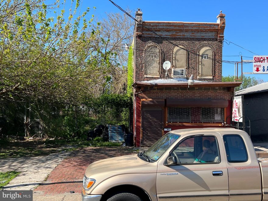 Prime Location on a main artery! SALE includes building plus 2 lots(Lot with building & separate deeded lot); total land square footage is 46 X 103 and Acre is 0.11.  Great investment property in fast turning Philadelphia. Location is everything...minutes from Temple University,  Center City,  Temple Hospital, I-676& I76 and major hospitals or other colleges. Seller is selling the property in an "as is" condition with seller making no representations or warranties, expressed or implied. Property will not be cleaned out.  There is no seller's property disclosure statement.  Property is also listed under MLS# PAPH2424958. 
 Please note that the City of Philadelphia has conducted a real estate tax reassessment, effective January 1, 2023. 
NOTE: Please confirm with the City for the property taxes & property assessment value for all parcels & zoning.