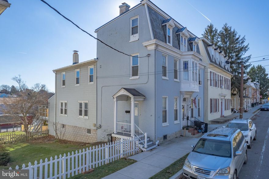 Close to everything in downtown Westminster, shops, offices, restaurants, bakeries and bars. The main level features separate living and dining rooms, a half bath, and a bright kitchen with granite countertops with island seating. A spacious laundry area is located on the rear of the main level, and provides additional storage. The second level provides all 3 bedrooms and a full bath. The 3rd level is finished wth a bonus room, which could be used as a home office, den, or play room. Rear deck overlooks large double lot with a 3 space carport.