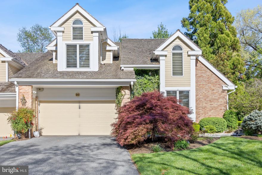 If you missed it before, don't miss it now! A large end unit in Boxwood with three true full bedrooms and a quite spectacular bluestone patio and yard. A true oasis in the heart of Lutherville! Hardwood floors are showcased throughout the first floor, soaring ceilings create a spacious feeling, and a beautifully redone large kitchen with a large granite island and stainless appliances including Paykel and Fisher dishwasher, double Wolf wall oven, a Viking Professional six burner gas cooktop, plus a separate wine fridge and built-in ice maker is so useful and inviting! The washer and dryer are hidden behind beautiful cabinetry in the kitchen. The backyard really is amazing with a two-level bluestone patio while still providing for green grass, beautiful blooms, and open space. Tucked away in the circle, this home is absolutely wonderful!