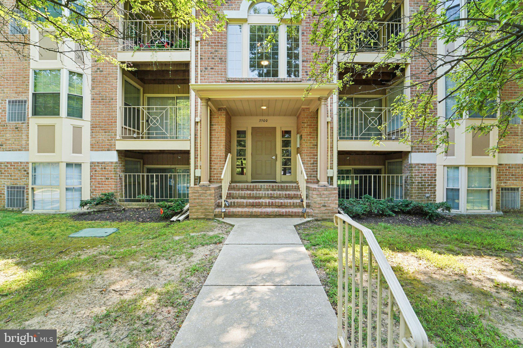 THE ONE you've been waiting for!! Practically BRAND NEW! Welcome home to this pristine 2nd floor condo that was ENTIRELY RENOVATED in 2022/2023 and has been barely lived-in since! As soon as you open the door, you’ll be graciously welcomed by top quality appointments and finishes throughout, including GRANITE Countertops, high-quality LVP and tile flooring, HIGH-END CUSTOM light-filtering (kitchen, LR) and darkening (bedrooms) shades that convey! Kitchen with beautiful BRICK WALL FINISH and Backsplash offers a modern rustic touch and gives you canvas to express your personal creativity! Center bay window shade in kitchen can also be pulled down for privacy from the window's bottom half. Spacious living room accommodates all sorts of furniture, including large sectionals, opens up to your PRIVATE OUTDOOR DECK SANCTUARY offering views of GREEN SPACE in rear - perfect for morning coffee or unwinding with chilled evening beverages! LR with NEW high-performing ceiling fan & light reduce cooling costs! There is a separate dining area with elegant sparkling chandelier! Primary bedroom features LVP, custom darkening blinds, DOUBLE CLOSETS, ceiling fan with light, and ATTACHED FULL BATH with glass shower doors and walk-in shower. View from primary bedroom looks out onto green-scape in rear of building - priceless! Secondary bedroom features LVP, room darkening shades and plenty of space! Secondary bathroom features tub-shower, so you can have your much-deserved bubble baths. The third bedroom features cheerful yellow, custom window shades and a tranquil view of green space in the rear. Everything is brand new since 2022-2023 (and even more recent). While you're living the dream here, also rest assured with safety features of an interior sprinkler system, secure building and intercom! Laundry IN the unit! Although it's on the 2nd floor, it's only half a flight up the steps! The paint is as fresh as it gets - there is nothing to do but pack your bags and turn the key! The Pointe at Constant Friendship is a beautiful community featuring tree-lined streets and a park-like setting to enhance that feeling of getting "away from it all," yet a stone’s throw from all the shopping, conveniences and major travel routes that you could ever want. **Condo fees cover sewer, water, snow removal, trash collection, common-grounds maintenance** Schedule your tour now! *Home is in mint condition but is being sold AS IS*