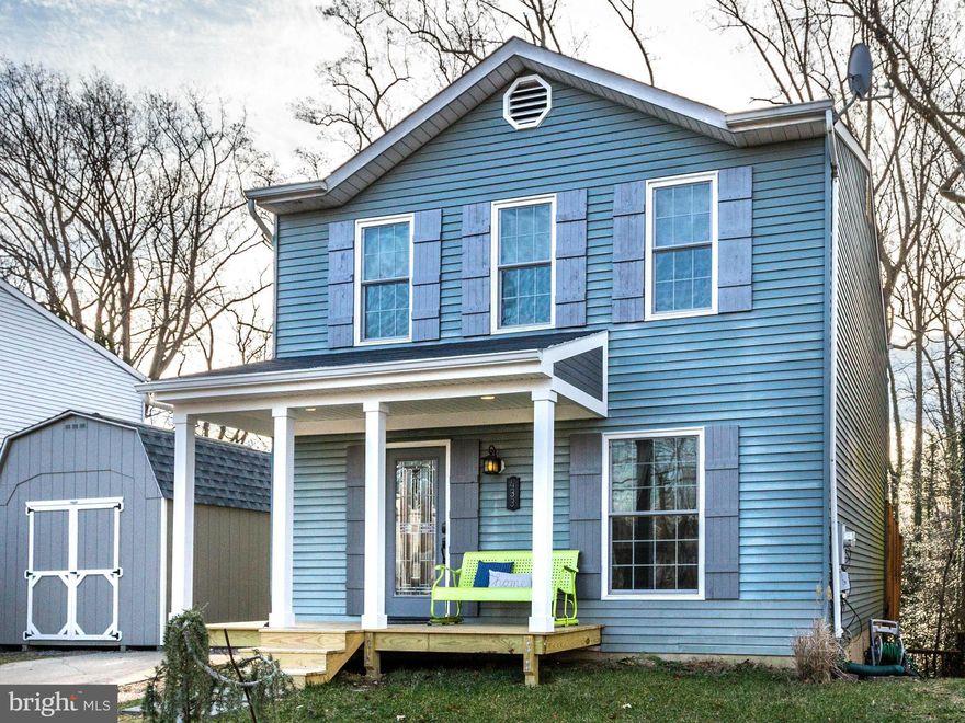 This home shows beautifully.  Updated kitchen with breakfast bar.  Updated baths. Hardwood floors throughout most of the home. Fully finished basement. Large shed. Off-street parking.  Large, private deck.  Nice lot backing to trees.  In sought-after Broadneck school district and within walking distance to Belvedere Elementary.  Centrally located for an easy commute to Baltimore or DC.