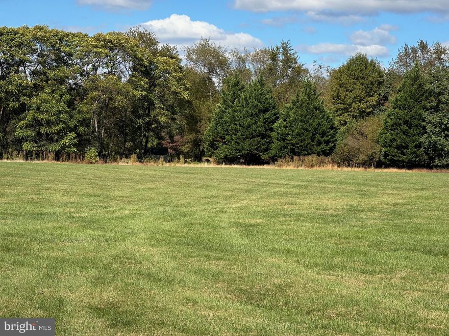 Vacant piece of ground 2.93 acres for single family development or a small residential care facility, up to 8 persons.  See attached perk information and subdivision plat.