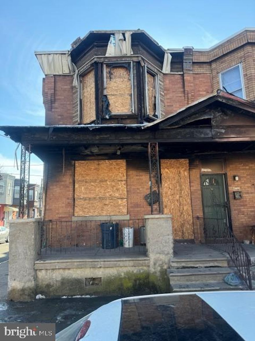 Great investment deal in the Upper Kensington Neighborhood of Philadelphia, PA over on 510 E
Westmoreland St, Philadelphia, PA 19134. ﻿It's a 4 Bedroom with 1 bath and has 1,152 sq. ft., currently
vacant. Perfect for investors or savvy buyers. This property offers endless possibilities: flip it, rent it, hold it, or customize it to suit your vision!

Additional Information/Conditions:
•Fire damaged. Happened in November 2025 and has been vacant since
•Fire damage has affected the front porch of the property
•No backyard. No major damage to the back foundation of the property
•Property needs a full renovation
•Original 3 bedrooms. The back bedroom was split into 2 rooms so it has 4 bedrooms now
•No electricity or water is on in the property since the fire
•Property is boarded up
•Open L&I Violation from November 2025 > Unsafe Structure / Room Deficiencies
Terms:
Cash, Hard or Private Money only. The property comes in "AS-IS" condition. Buyer pays all closing costs,
escrow fees, and transfer tax.

Open escrow with a $5,000 non-refundable earnest deposit to our title company of choice.
Buyer to verify all information as seller makes no claims or warranties expressed or implied. Buyer must perform due diligence and hold seller harmless. NONE of the info above is deemed accurate and is for informational purposes only. Seller and its members or representatives make no guarantees concerning property condition, value, characteristics, or financial benefits.