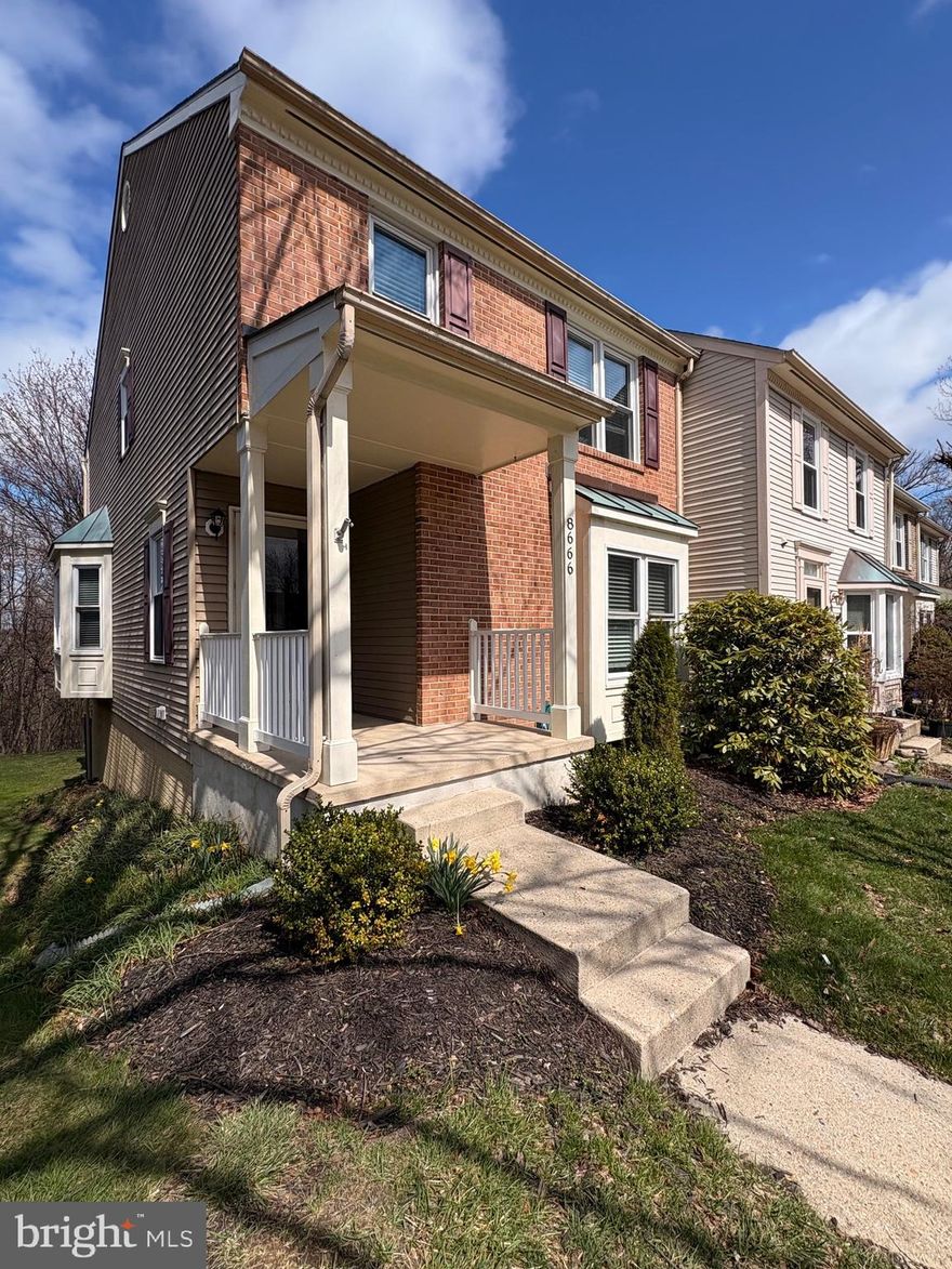 Located in the high desired community of Toll House -- Welcome to this beautifully updated three-level end-unit townhome offering the perfect blend of modern upgrades and opportunity to make it your own. Freshly painted throughout, this home shines with newly refinished hardwood floors on the main level and an abundance of natural light that fills every space.

The kitchen is both stylish and functional, featuring granite countertops and stainless steel appliances (2022), along with plenty of cabinetry—perfect for everyday living and entertaining. With three spacious bedrooms and 3.5 bathrooms, there’s room for everyone to spread out comfortably.

Retreat to the primary suite, complete with vaulted ceilings, dual vanities, a relaxing garden tub, and a separate shower—your own private oasis. Two additional generous sized bedrooms, and a full hallway bathroom finish out the upper level. 

The fully finished basement expands your living space with a cozy fireplace, full bathroom, and walkout access to the backyard—ideal for a rec room, guest suite, or home office. An additional unfinished area provides ample storage and a dedicated laundry space.

Step outside to the deck overlooking a peaceful, tree-lined backdrop, offering privacy and a serene setting for morning coffee or evening gatherings. Located in a top-rated school district, this home delivers comfort, space, and convenience.

Major updates include HVAC (2020), roof (2015), windows (2018), and hot water heater (2013), providing peace of mind for years to come.

Move-in ready with room to personalize—don’t miss this incredible opportunity!