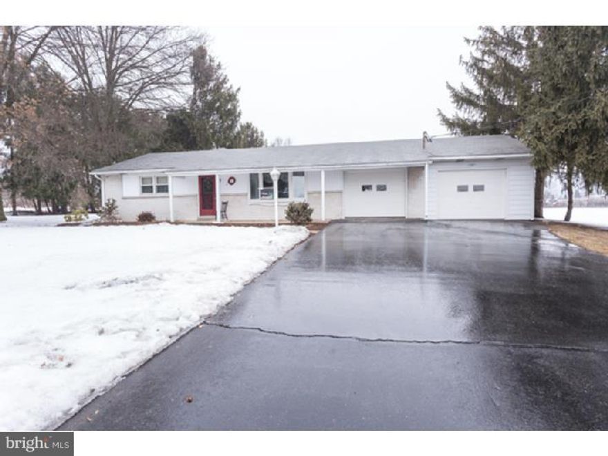 This well maintained ranch home is just waiting for you to move in. This home features a large living room, along with a nice dining area and comfortable kitchen. there are two bedrooms on the main floor, as well as a bathroom, equipped perfect for one-floor living. Downstairs you'll find a beautifully finished basement with a wood-burning fireplace insert, which the current owners use to heat the house. There is also an additional bedroom downstairs. The sprawling 2+ acre property features a very usable yard, as well as a 2 car attached garage with a mudroom/laundry room as well. This home also features on-site water with public sewer, a very affordable combination! If you are looking for a well-maintained home in a convenient location(less than 2 minutes from Rt. 78, Exit 12 for Rt 501), be sure to put this one on you list! it is nearby to the new Dollar General and Petsmart distribution center as well.